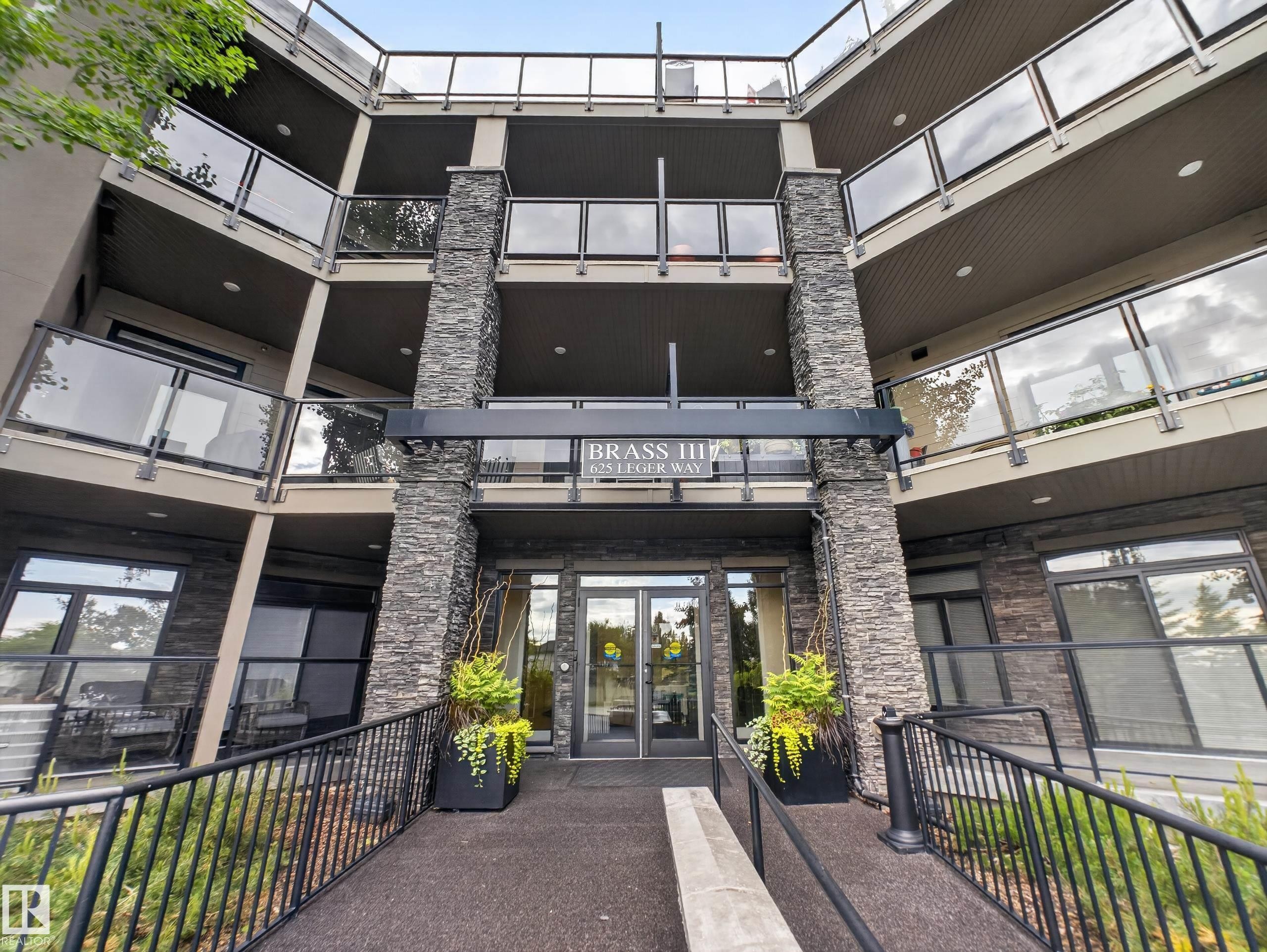 #412 625 Leger Wy Nw, Edmonton, AB - Outdoor With Balcony