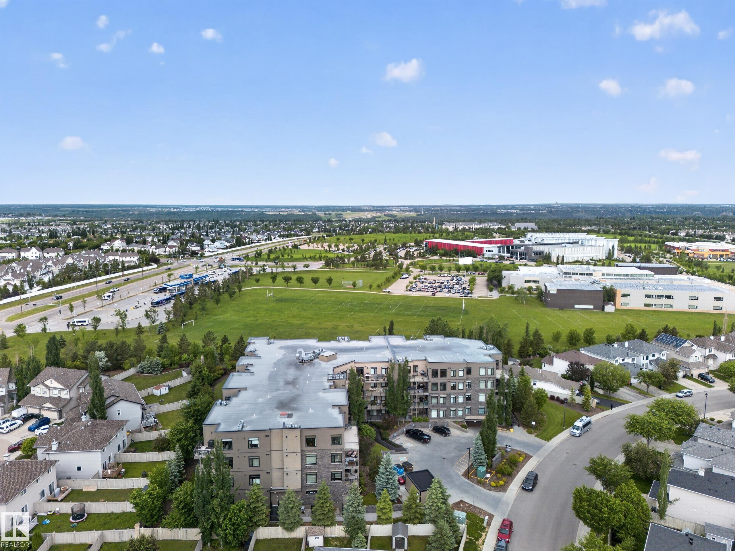 #412 625 Leger Wy Nw, Edmonton, AB - Outdoor With View