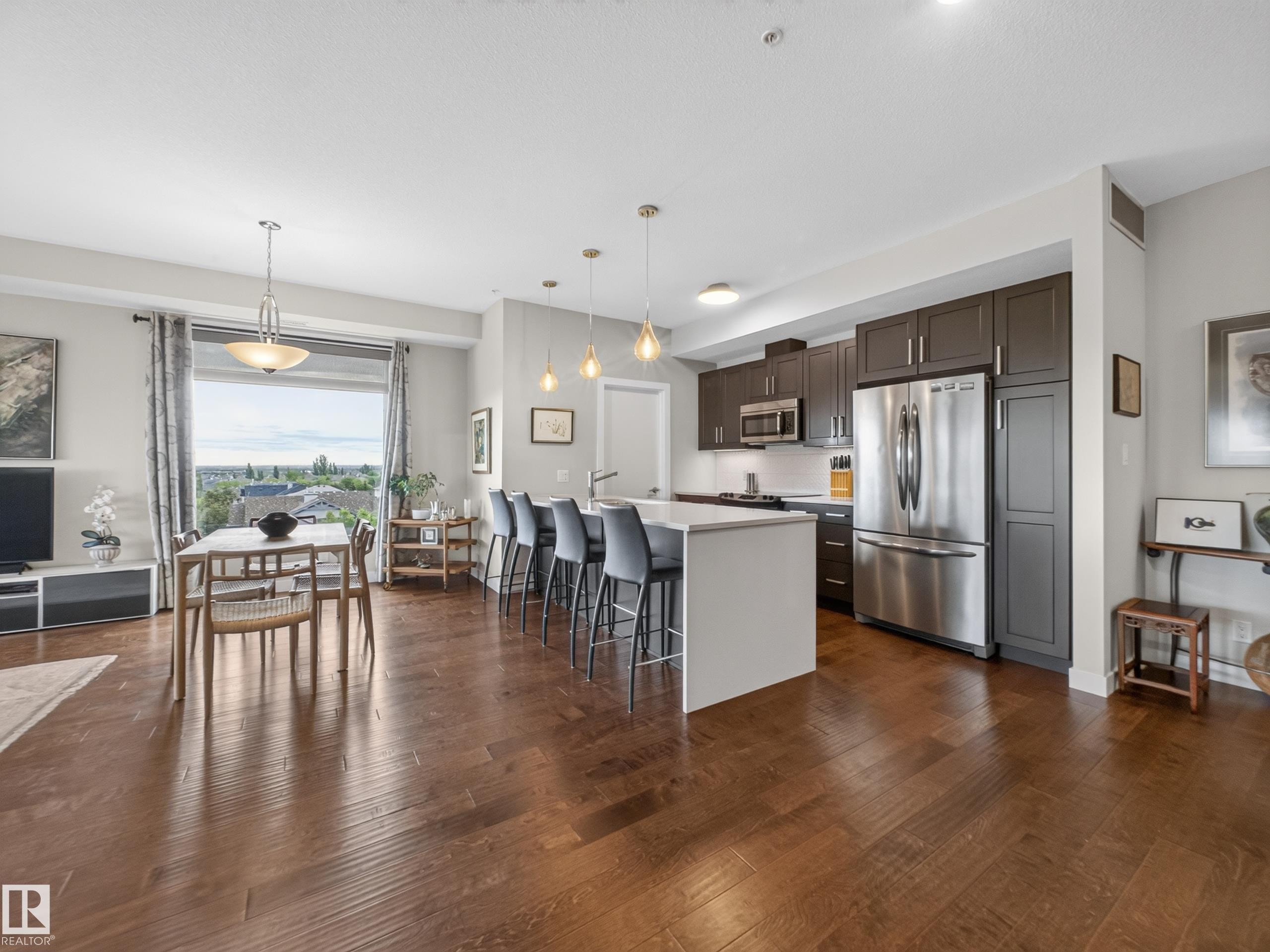 #412 625 Leger Wy Nw, Edmonton, AB - Indoor Photo Showing Kitchen With Stainless Steel Kitchen