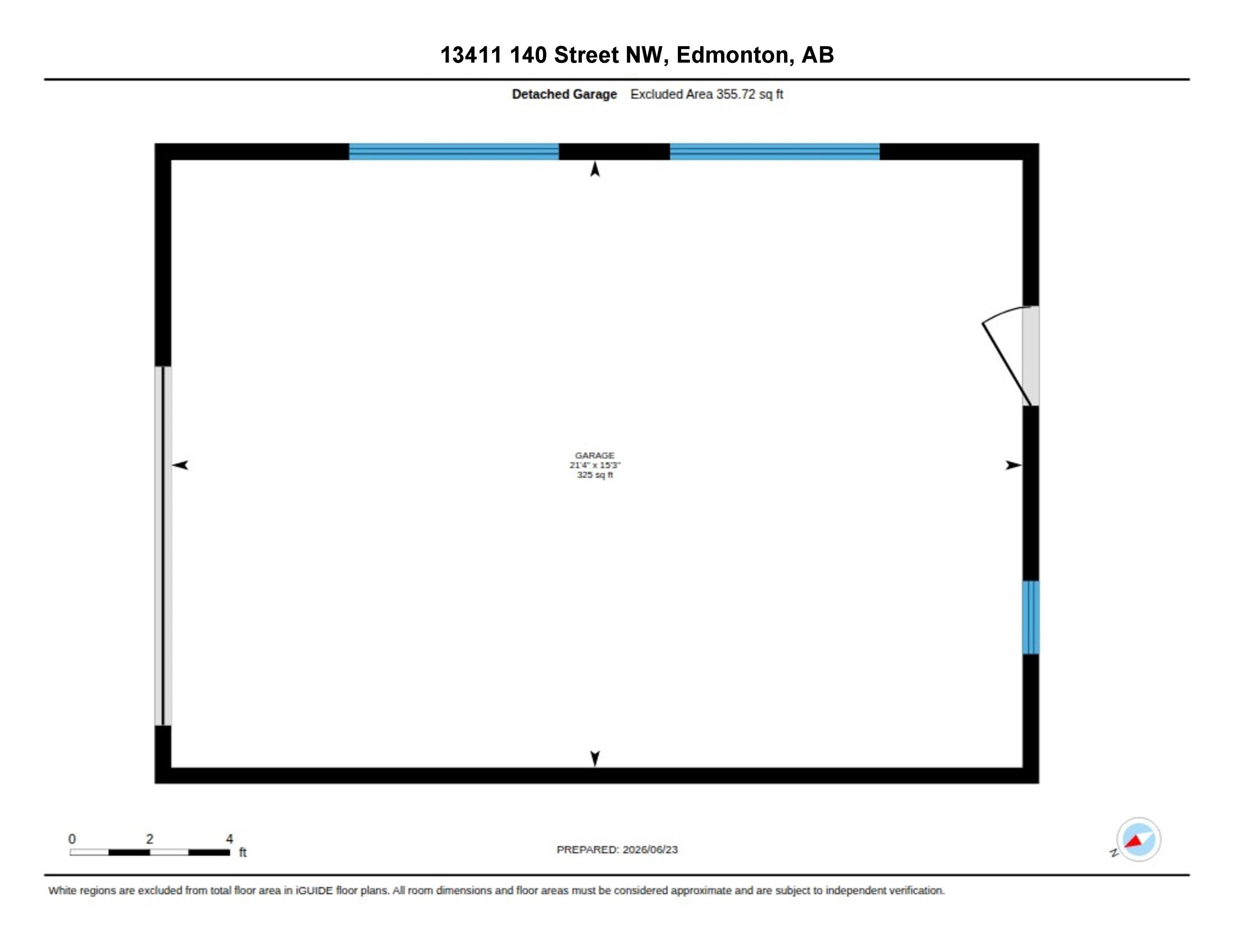Floor plan - 13411 140 Street, Edmonton, AB