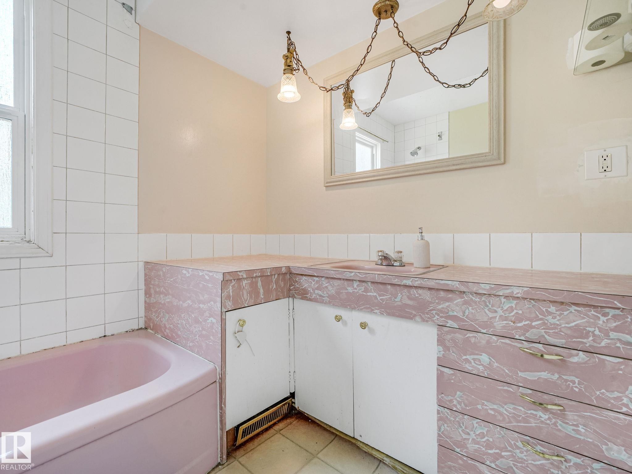 12215 103 Street Nw, Edmonton, AB - Indoor Photo Showing Bathroom