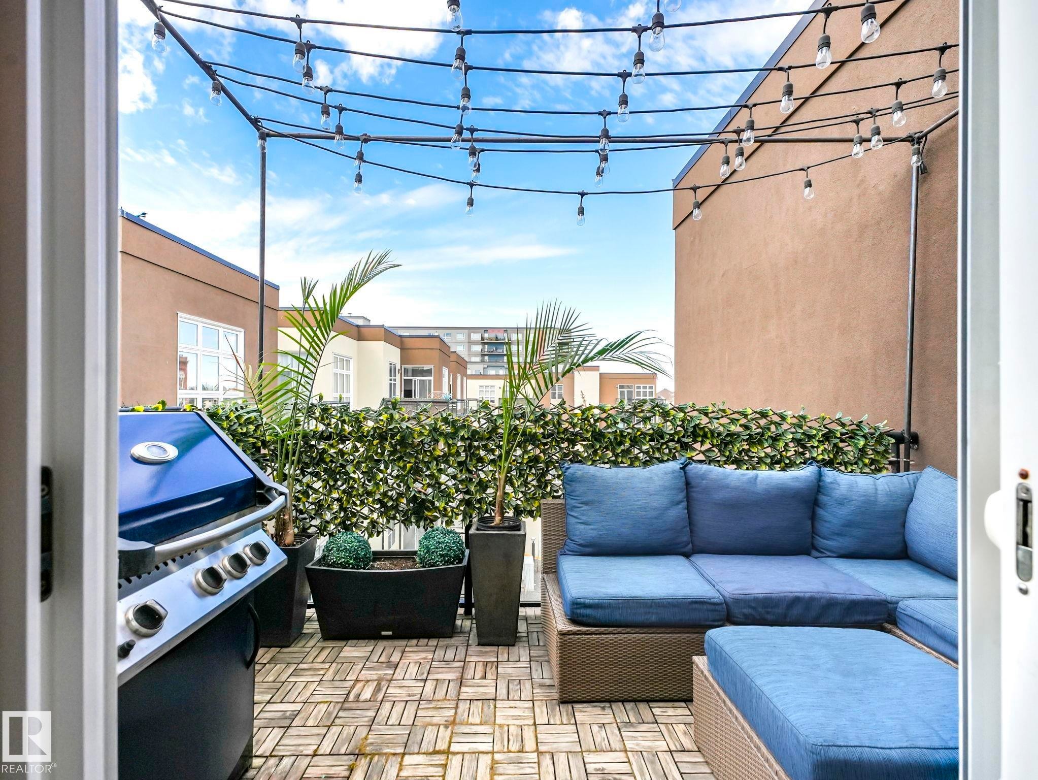 #456 10403 122 St Nw, Edmonton, AB - Outdoor With Deck Patio Veranda With Exterior