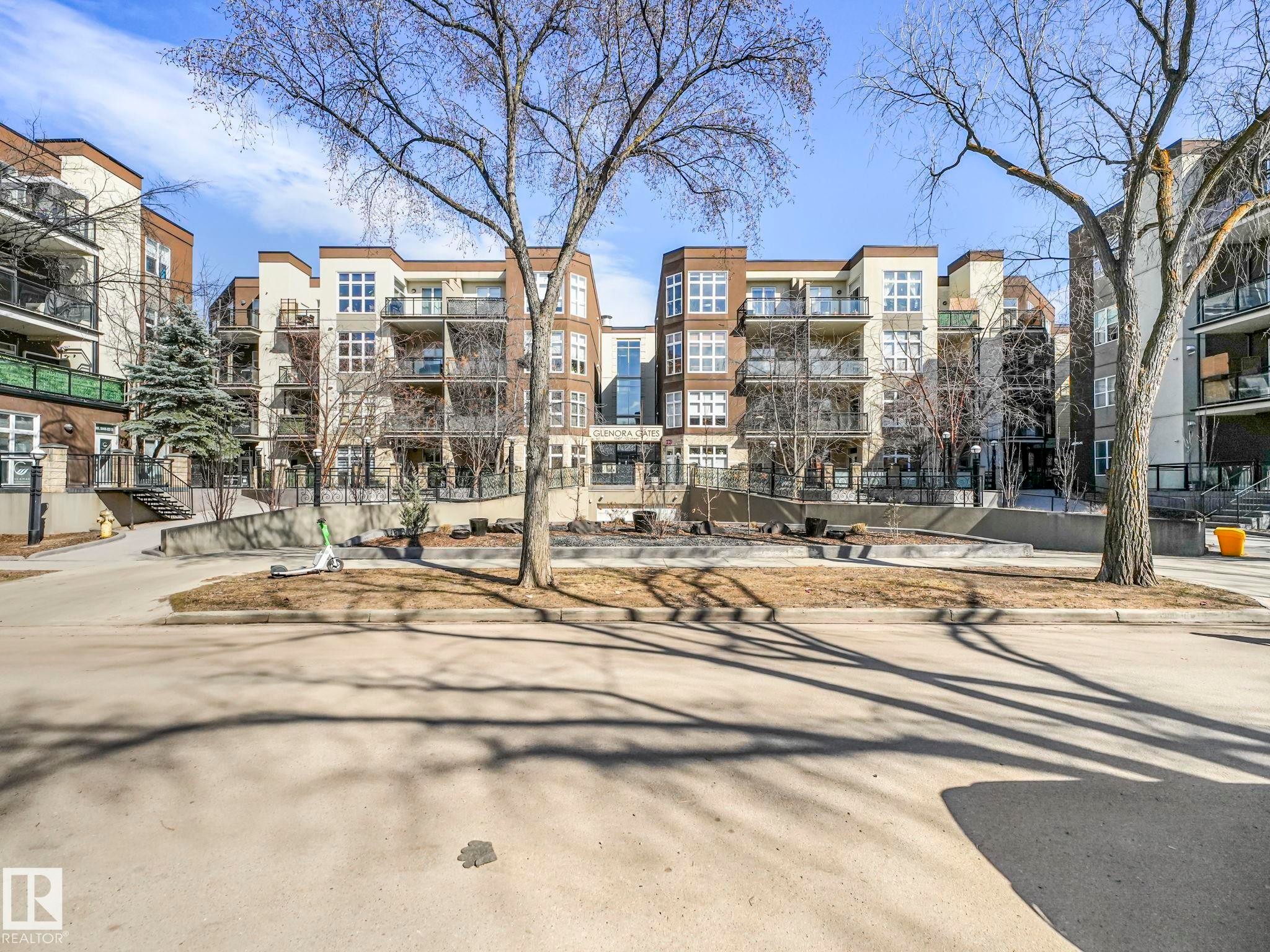 #456 10403 122 St Nw, Edmonton, AB - Outdoor With Balcony