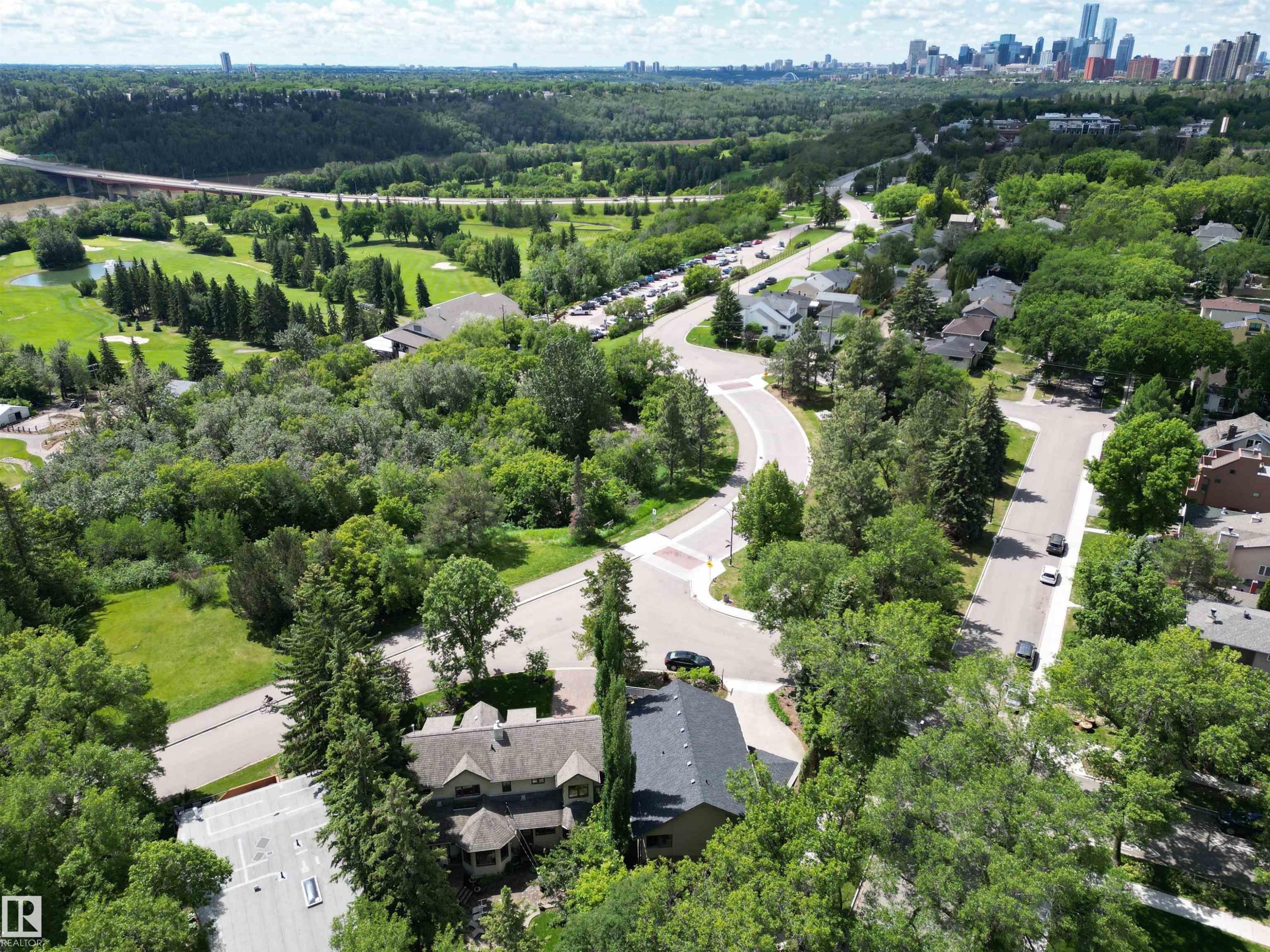 6428 Ada Boulevard Nw, Edmonton, AB - Outdoor With View