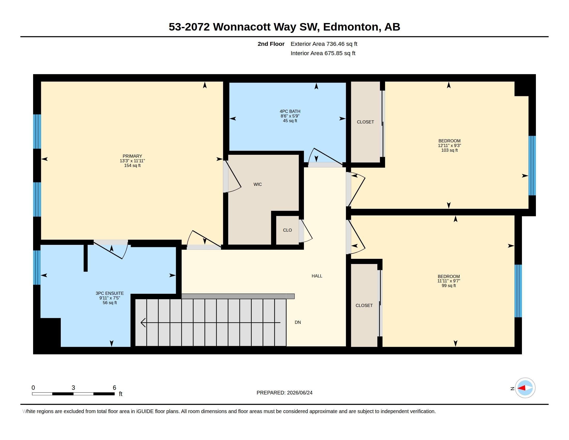 Floor plan - 53 2072 Wonnacott Way, Edmonton, AB