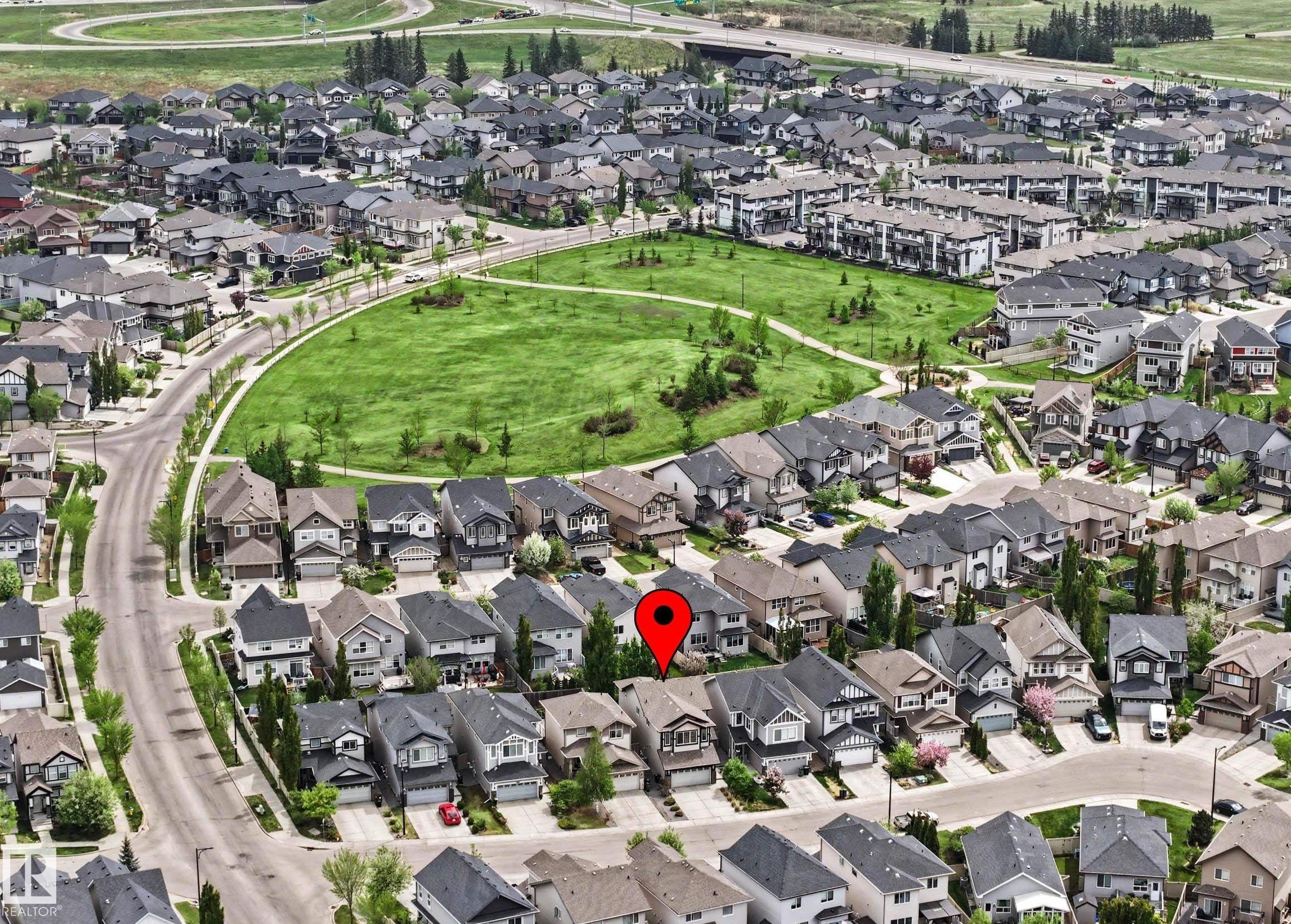 3411 Abbott Way, Edmonton, AB - Outdoor With View