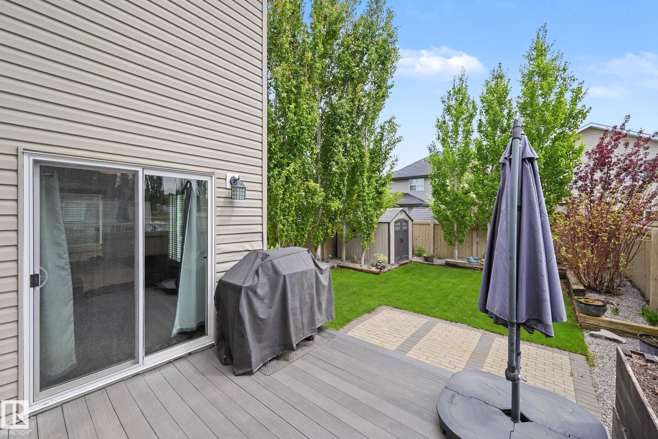 3411 Abbott Way, Edmonton, AB - Outdoor With Deck Patio Veranda With Exterior