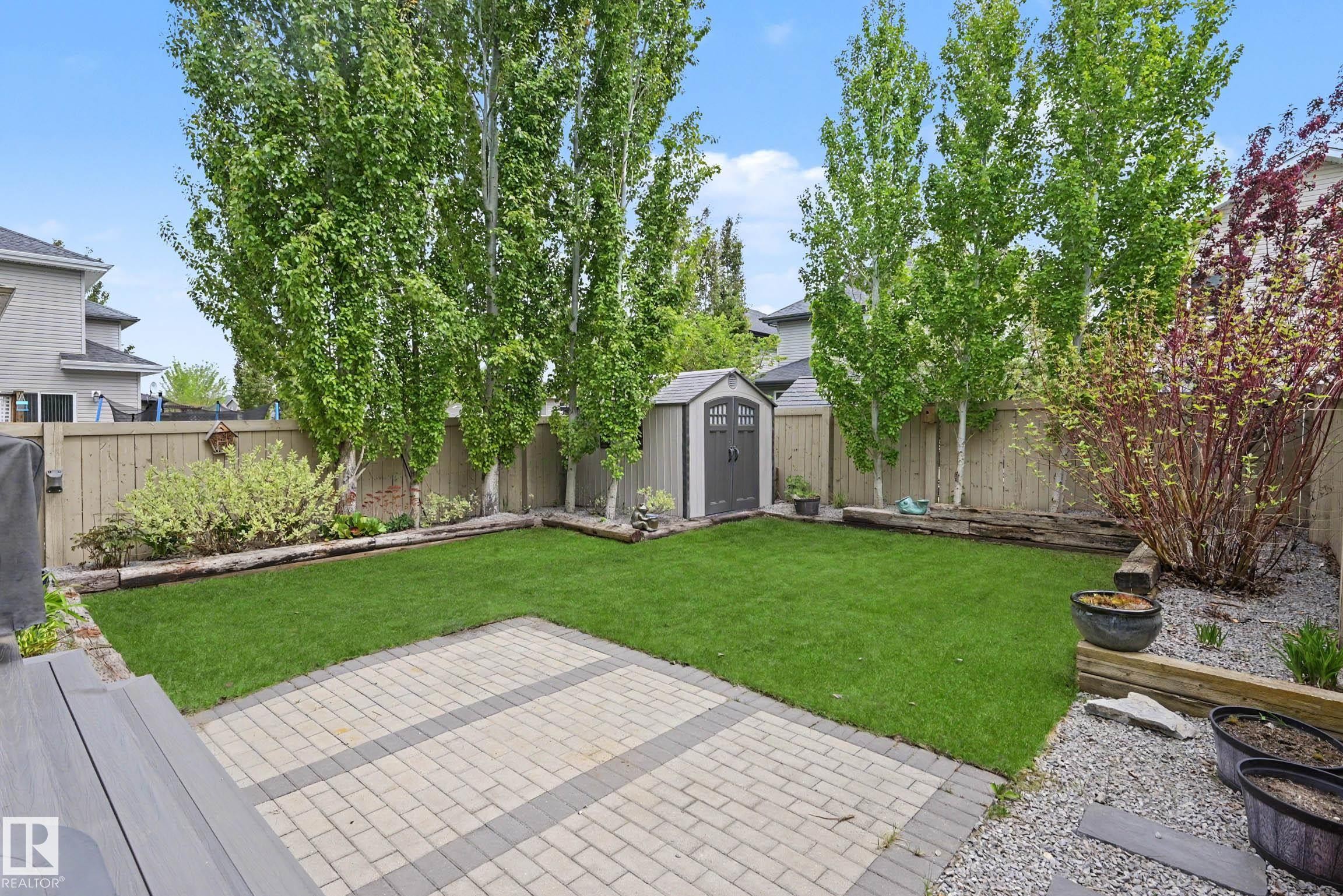3411 Abbott Way, Edmonton, AB - Outdoor With Backyard