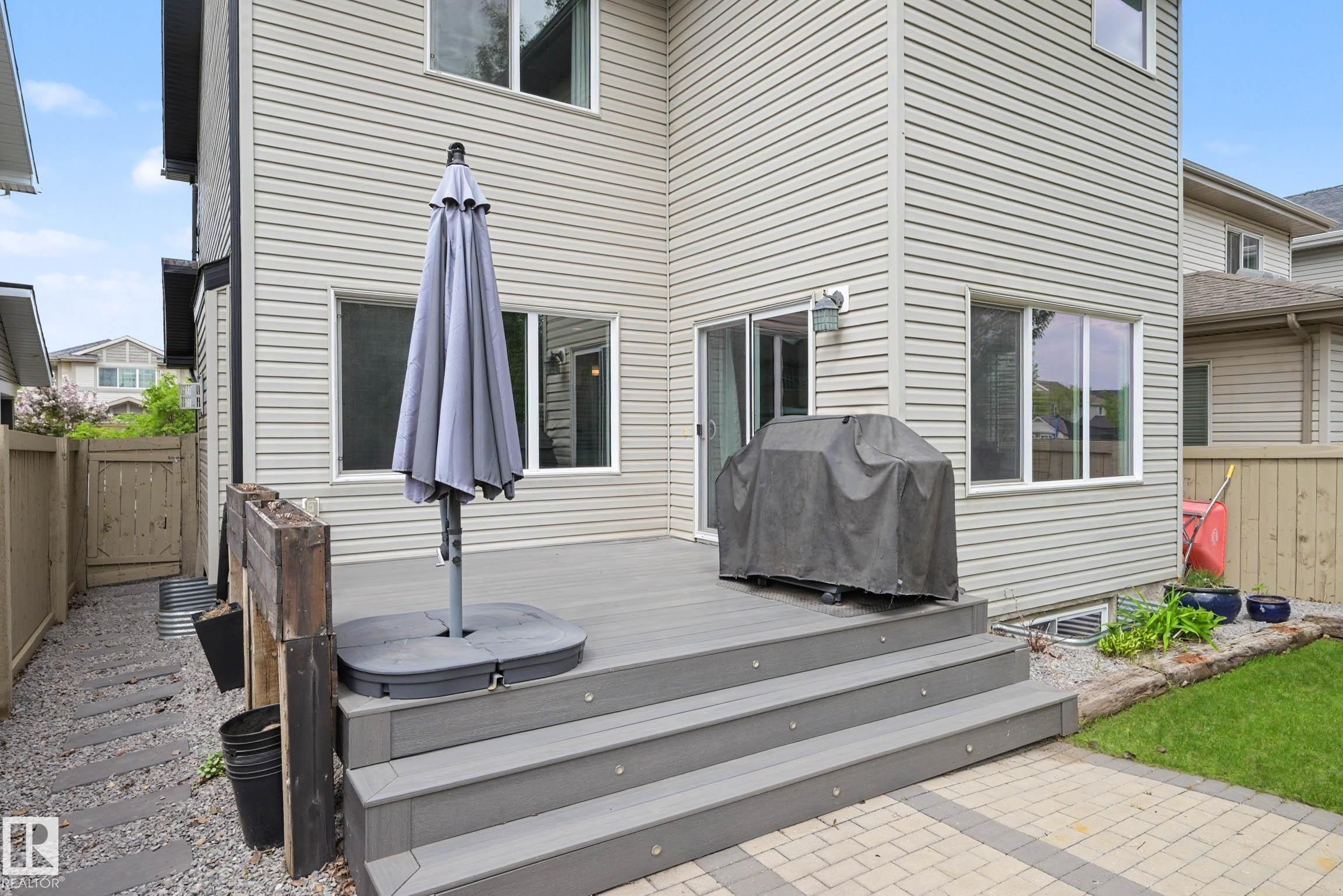 3411 Abbott Way, Edmonton, AB - Outdoor With Deck Patio Veranda