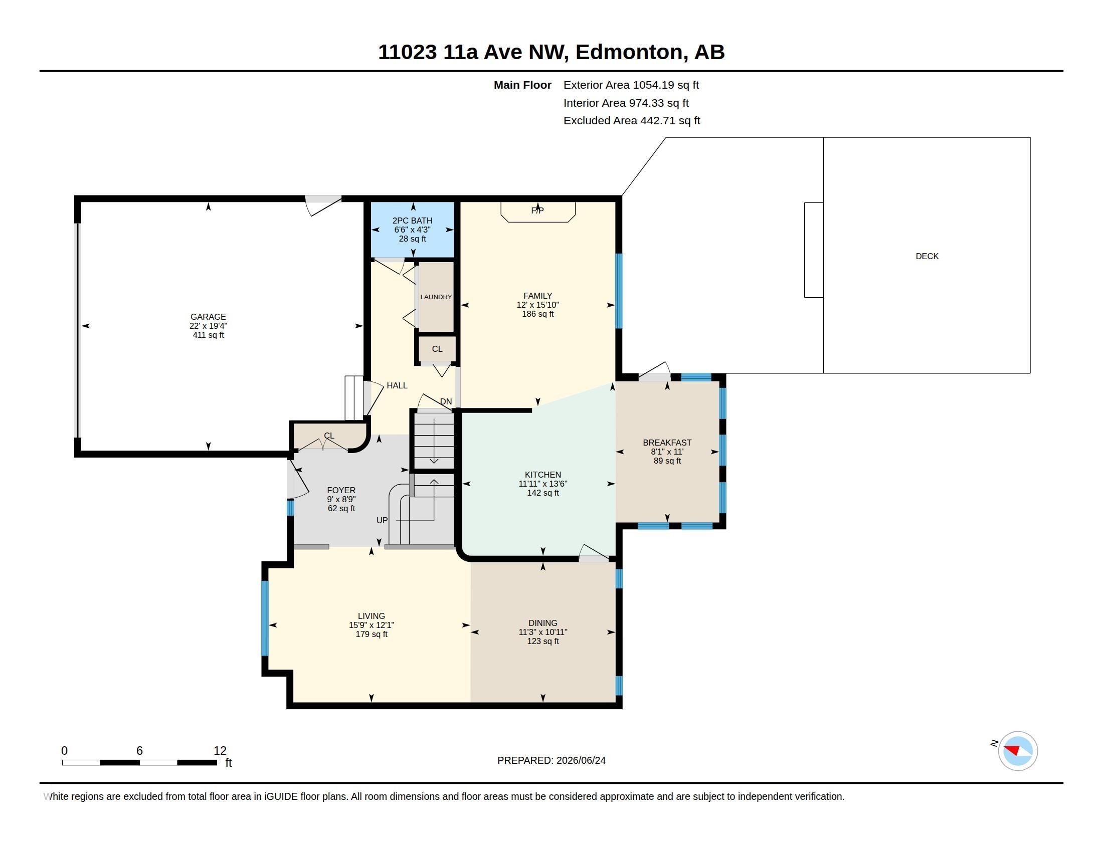Floor plan - 11023 11A Avenue Nw, Edmonton, AB - Other