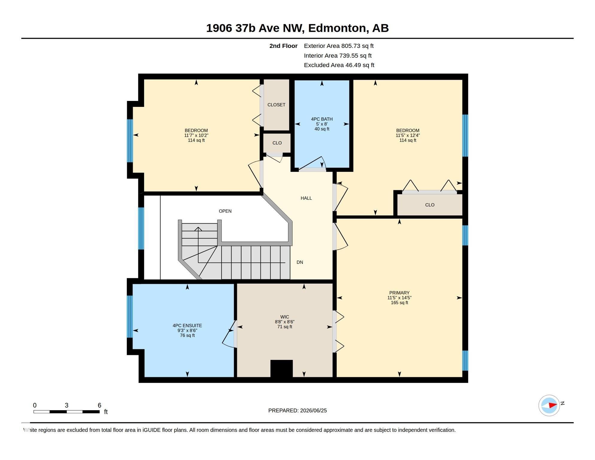 Floor plan - 1906 37B Av Nw, Edmonton, AB - Other