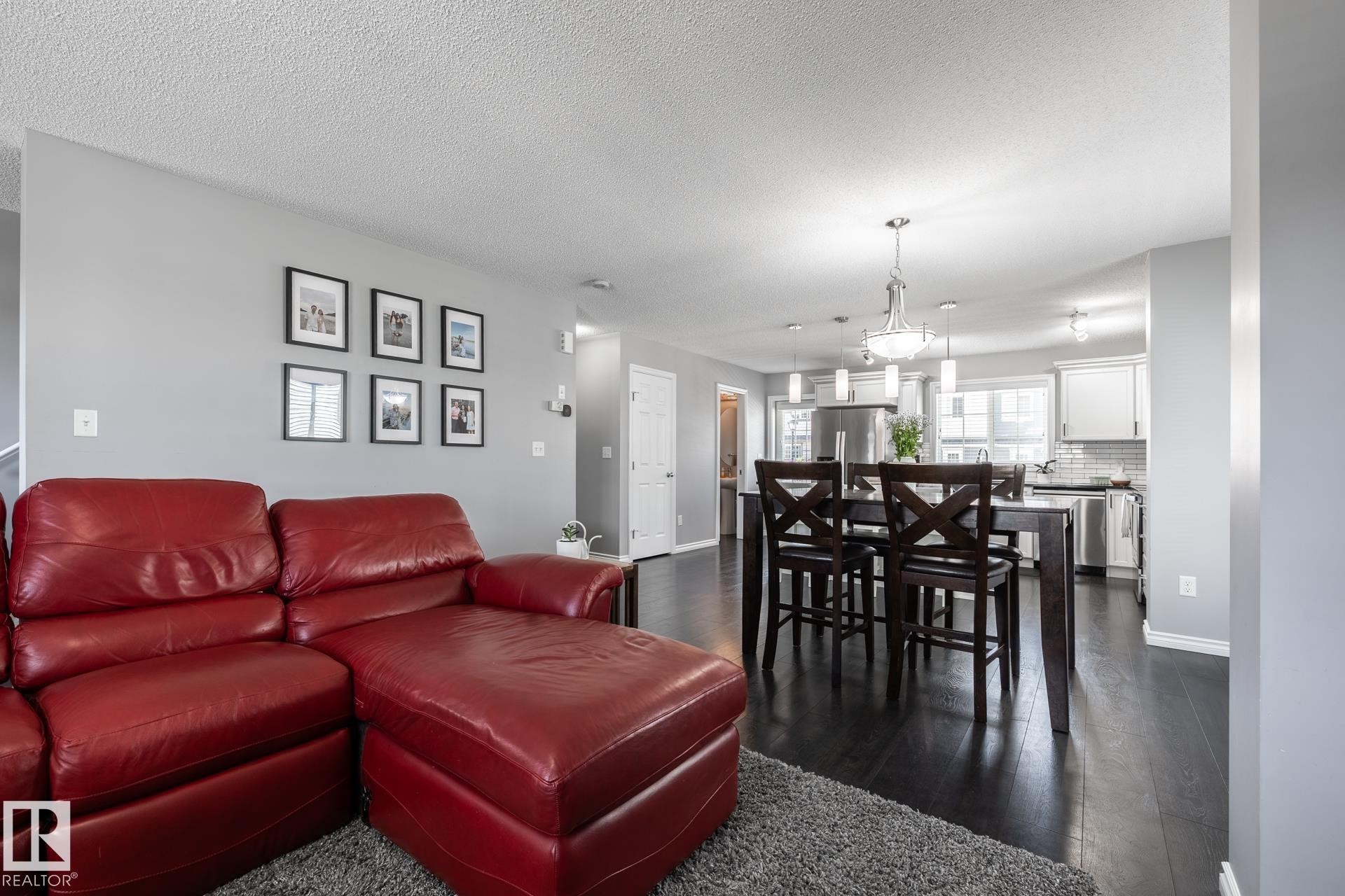 Living Room/Dining Area and Kitchen - 55 20 Augustine Crescent, Sherwood Park, AB