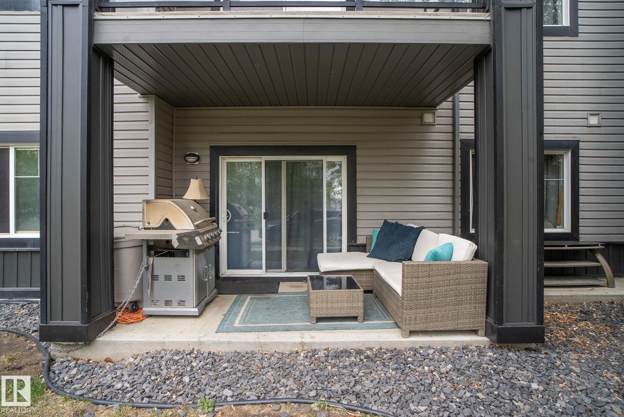 117 1204 156 Street, Edmonton, AB - Outdoor With Deck Patio Veranda With Exterior