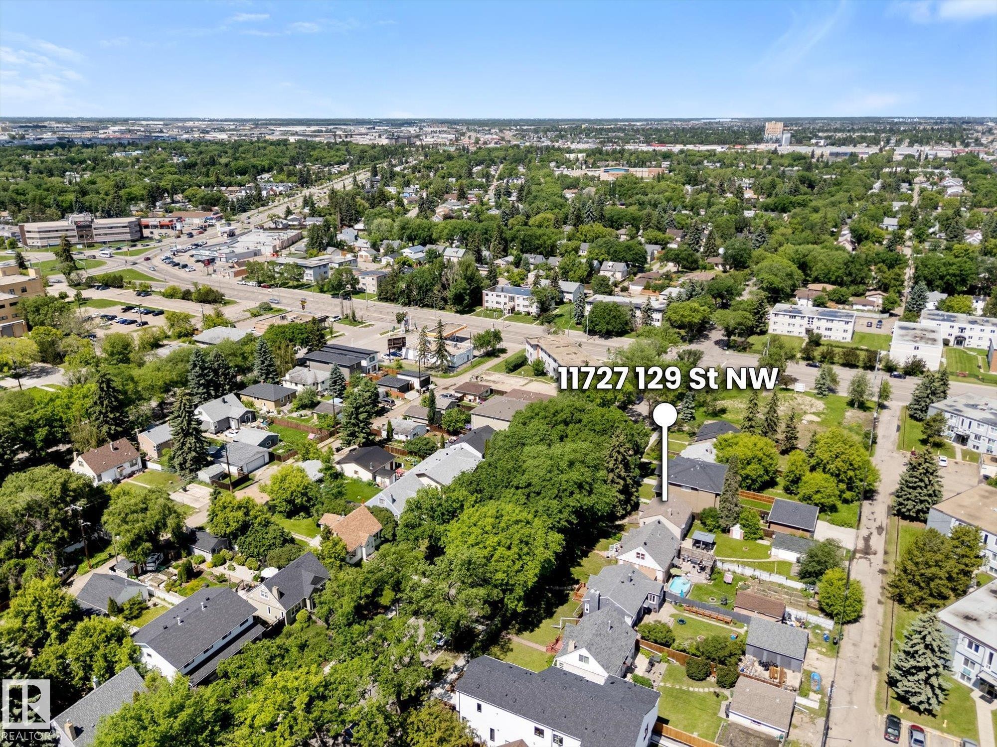 11727 129 Street Nw, Edmonton, AB - Outdoor With View