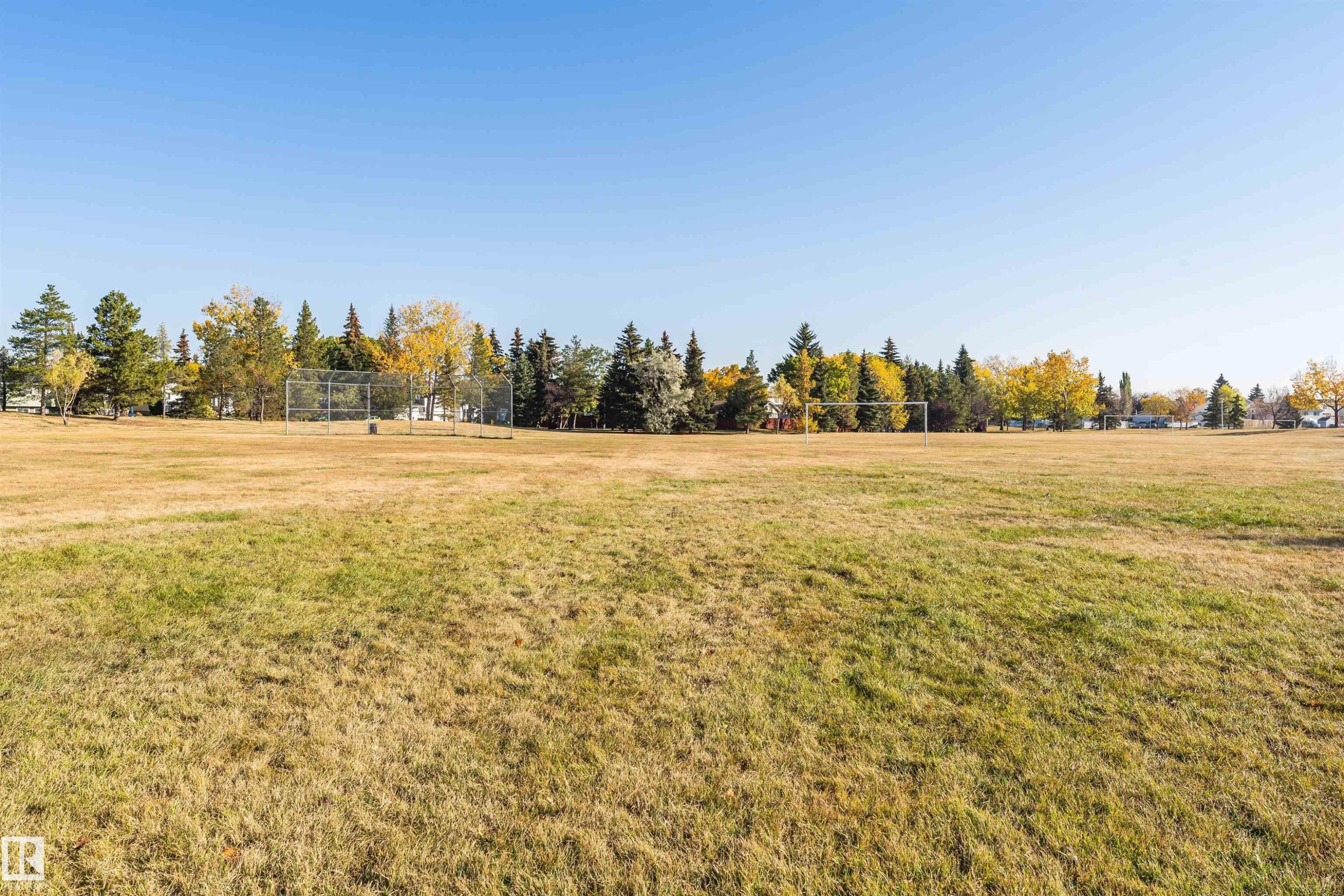 Expansive open field with natural grass and a clear sky backdrop - 1612 80A Street, Edmonton, AB