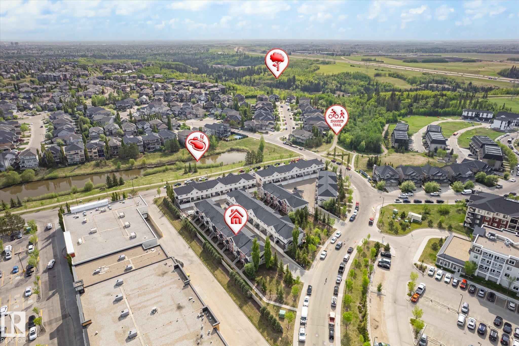 3 5134 Mullen Road, Edmonton, AB - Outdoor With View