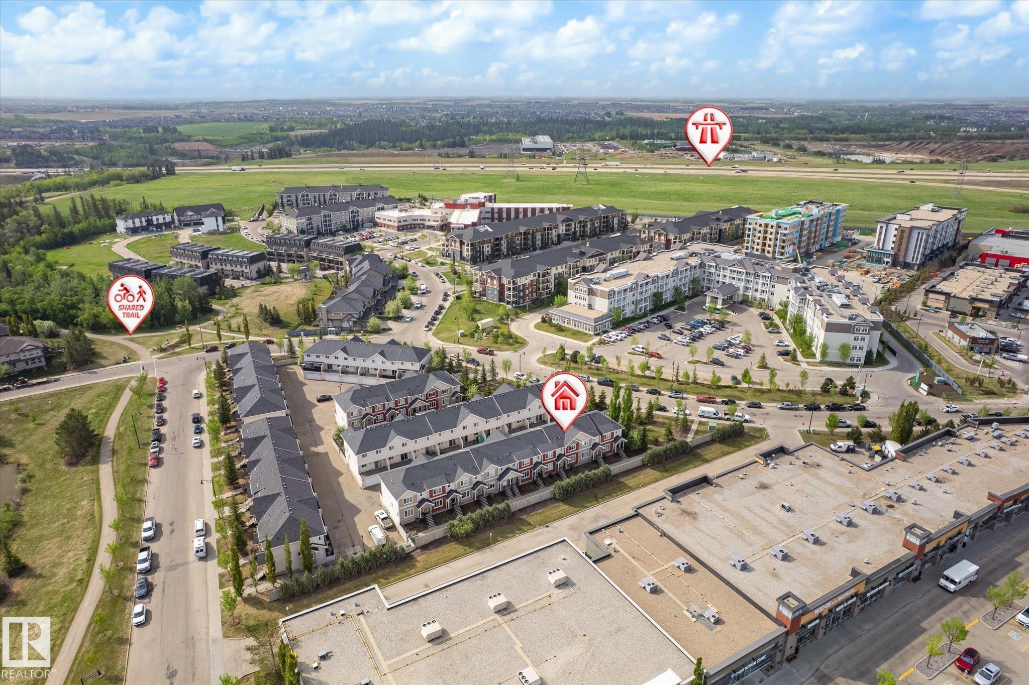 3 5134 Mullen Road, Edmonton, AB - Outdoor With View