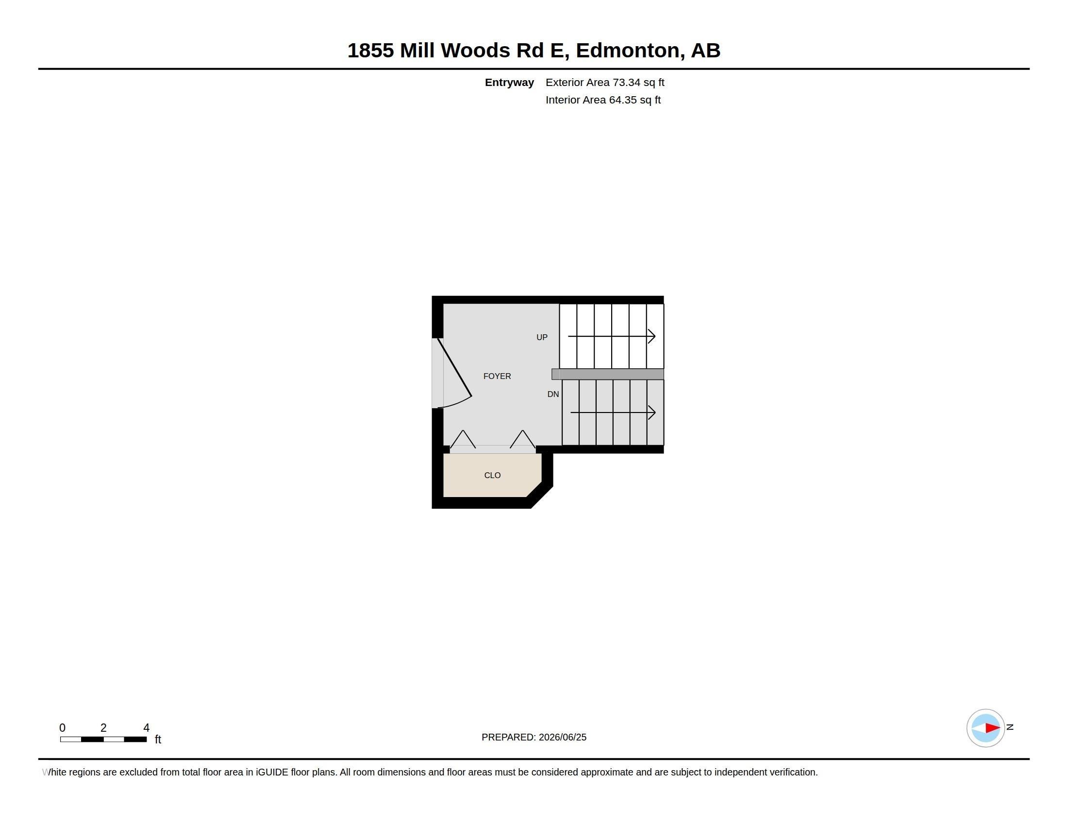 Floor plan - 1855 Mill Woods Rd E Nw, Edmonton, AB