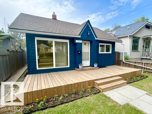 11930 95A Street, Edmonton, AB - Outdoor With Deck Patio Veranda