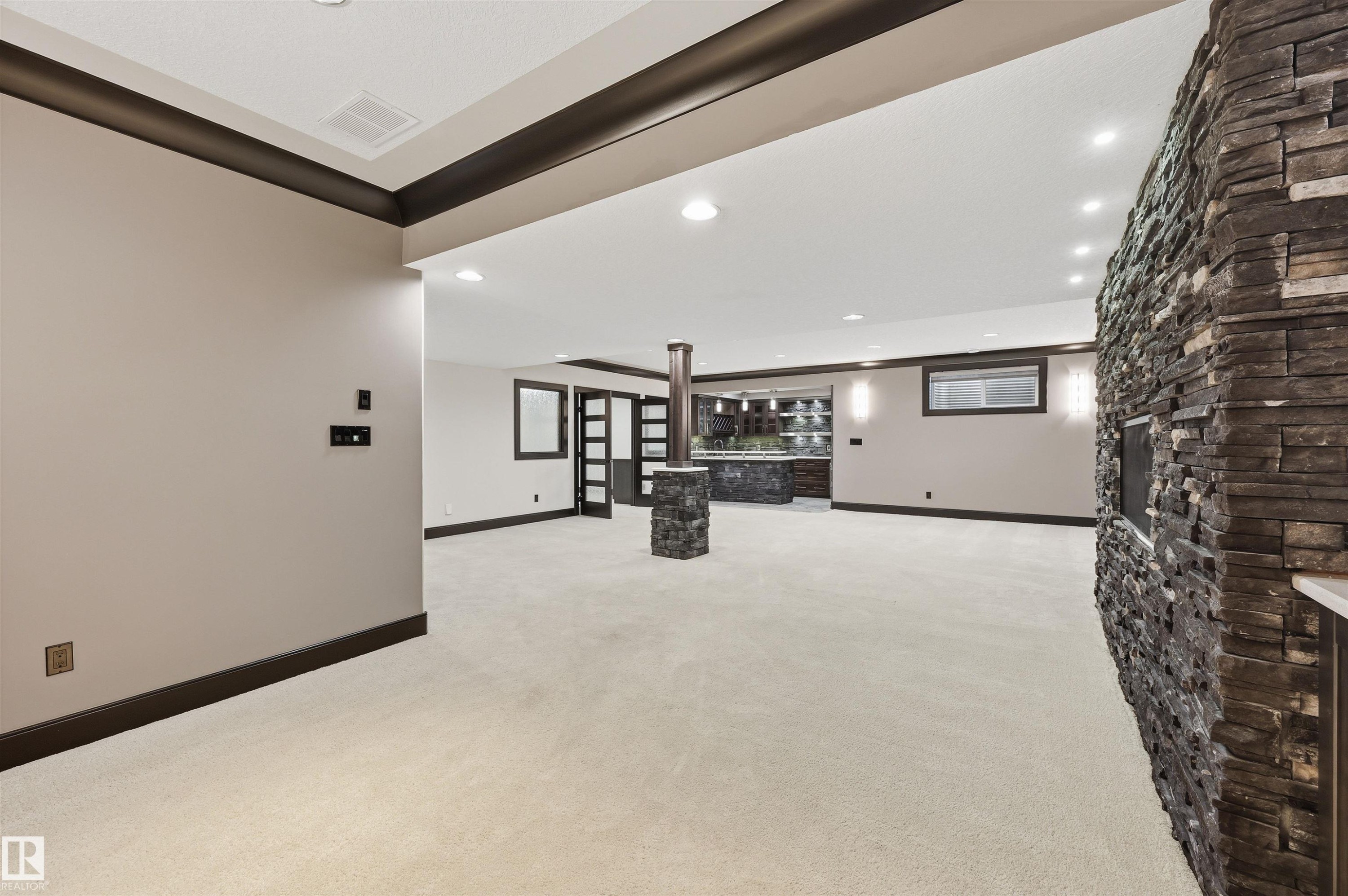 Perfect area for the home theatre - 5216 Mullen Crest, Edmonton, AB