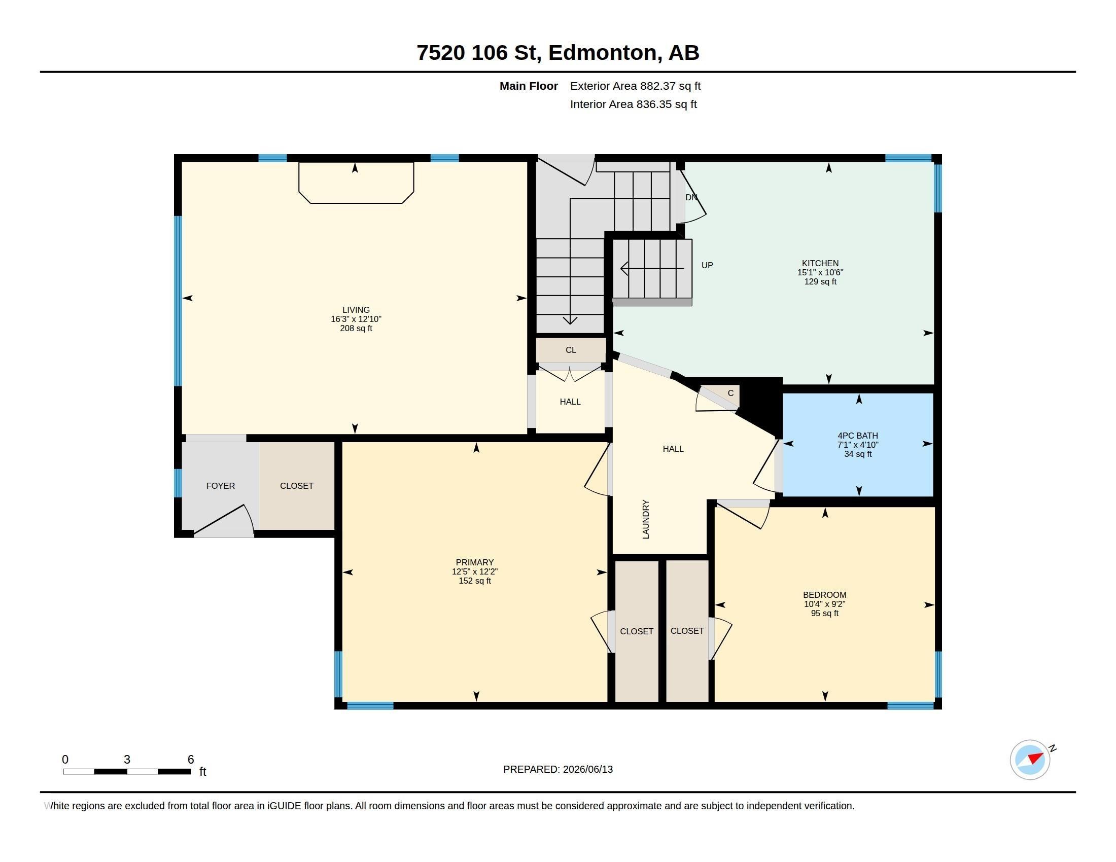 Floor plan - 7520 106 Street, Edmonton, AB