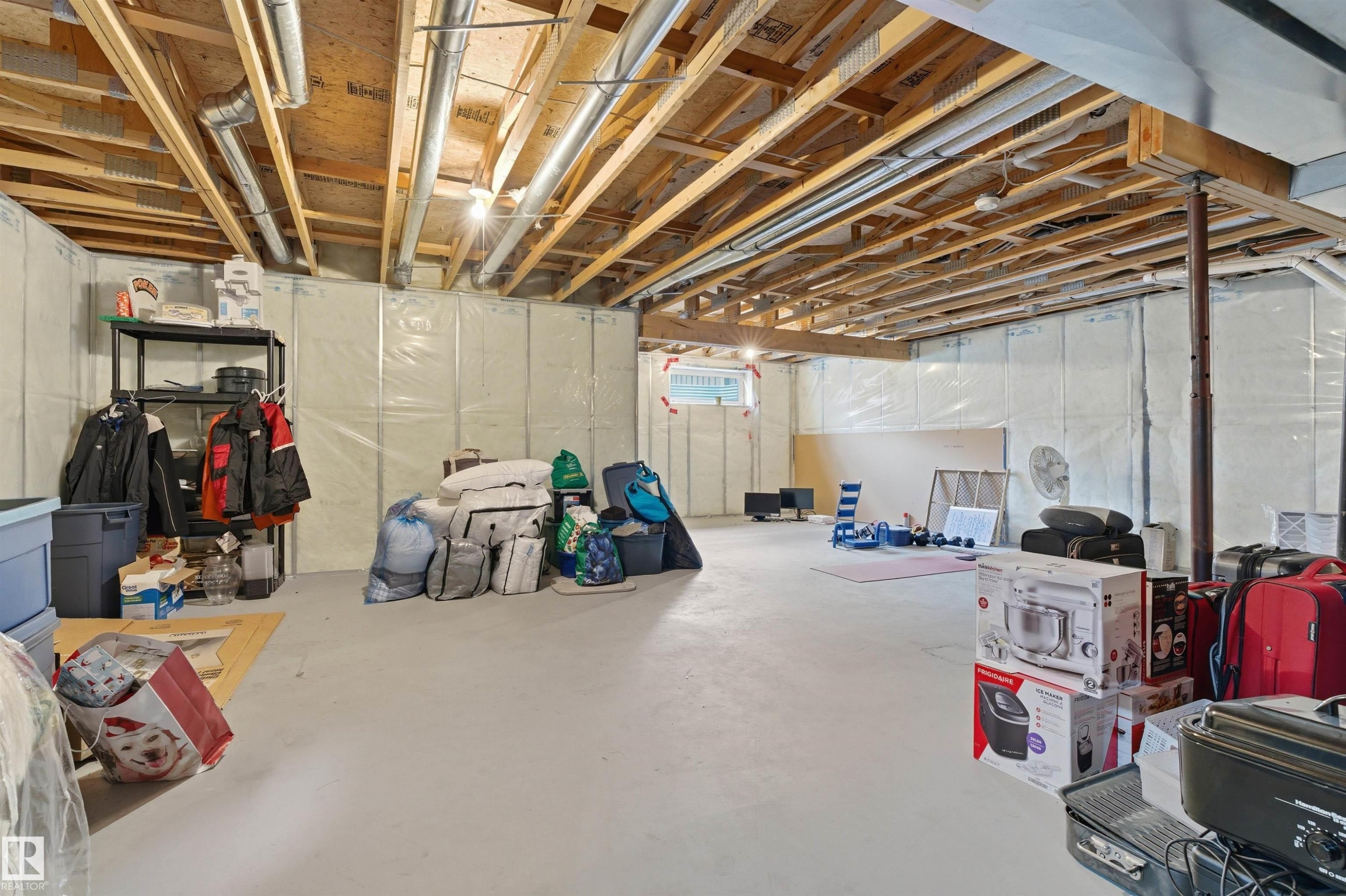 7307 Singer Way, Edmonton, AB - Indoor Photo Showing Basement
