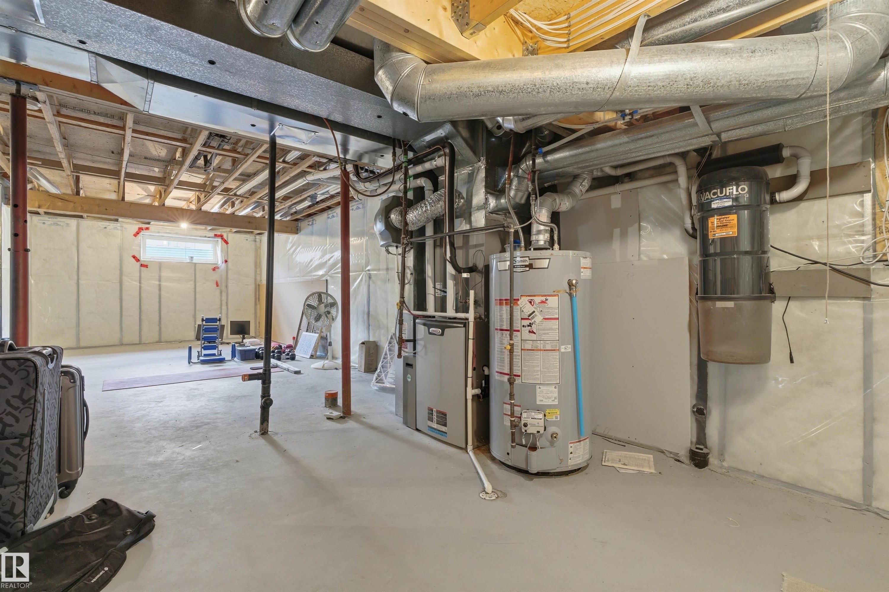 7307 Singer Way, Edmonton, AB - Indoor Photo Showing Basement
