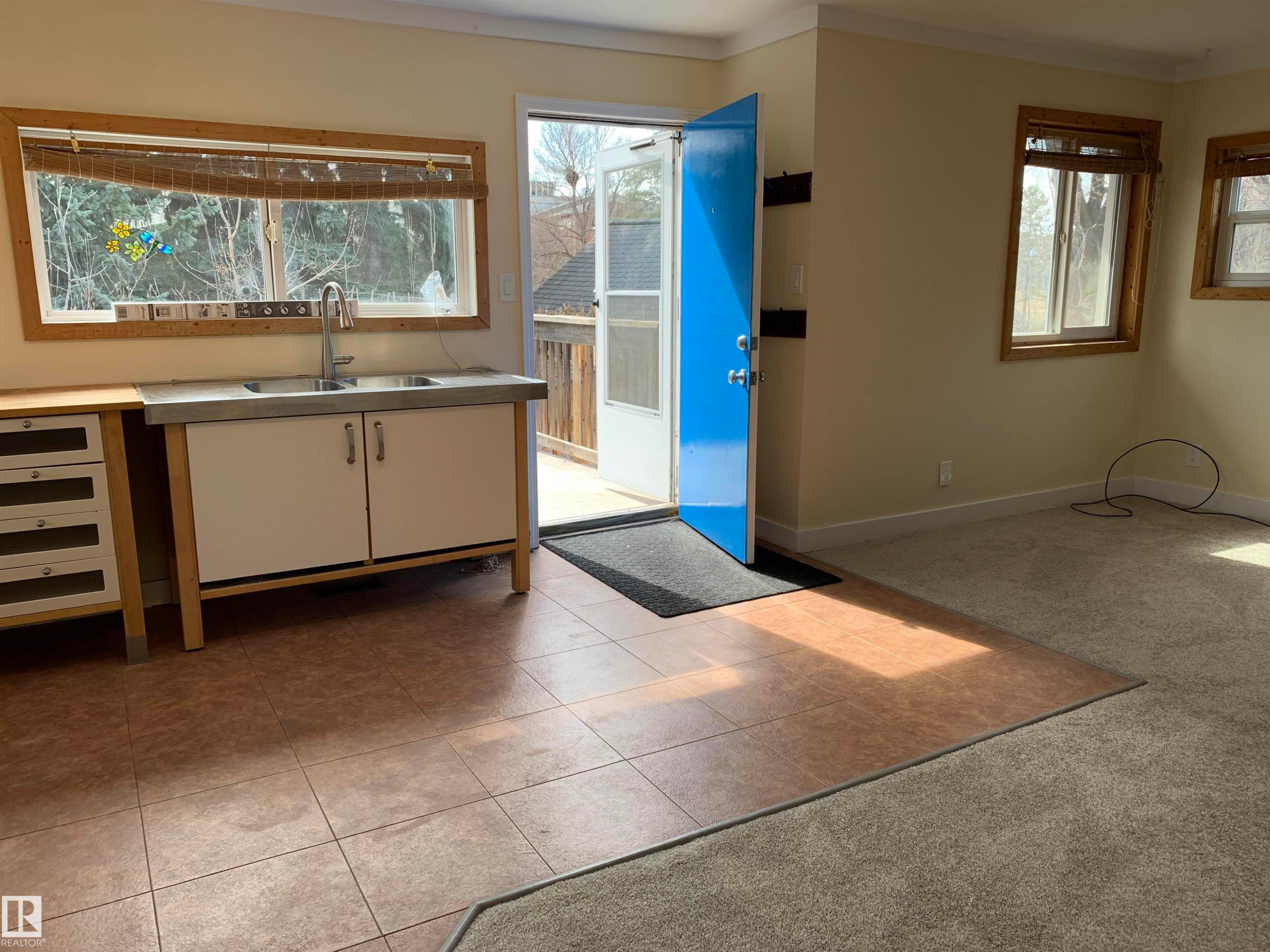 Loft Kitchen Area and Entrance - 10113 88 Street Nw, Edmonton, AB