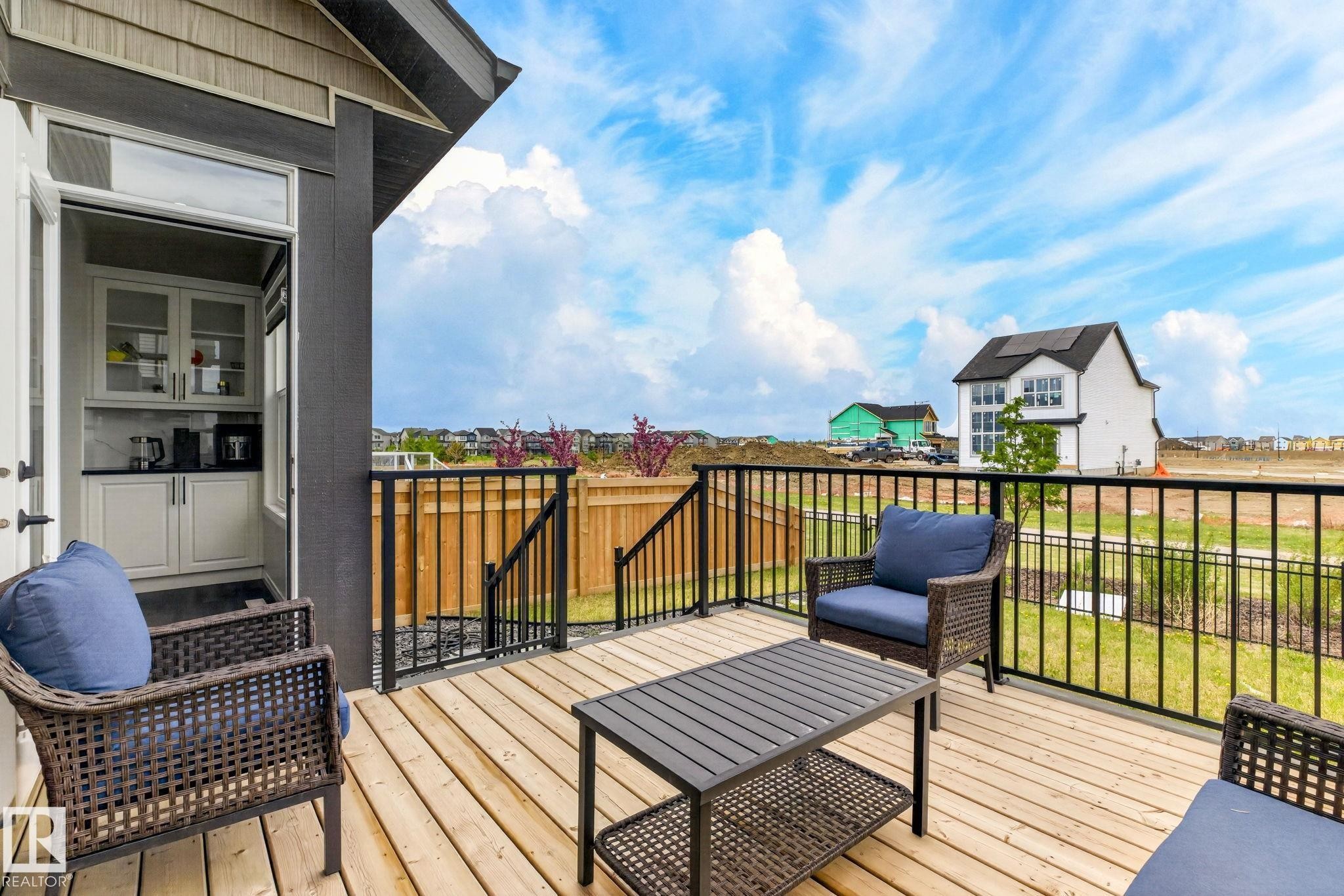 2255 Donaghey Way, Edmonton, AB - Outdoor With Deck Patio Veranda With Exterior