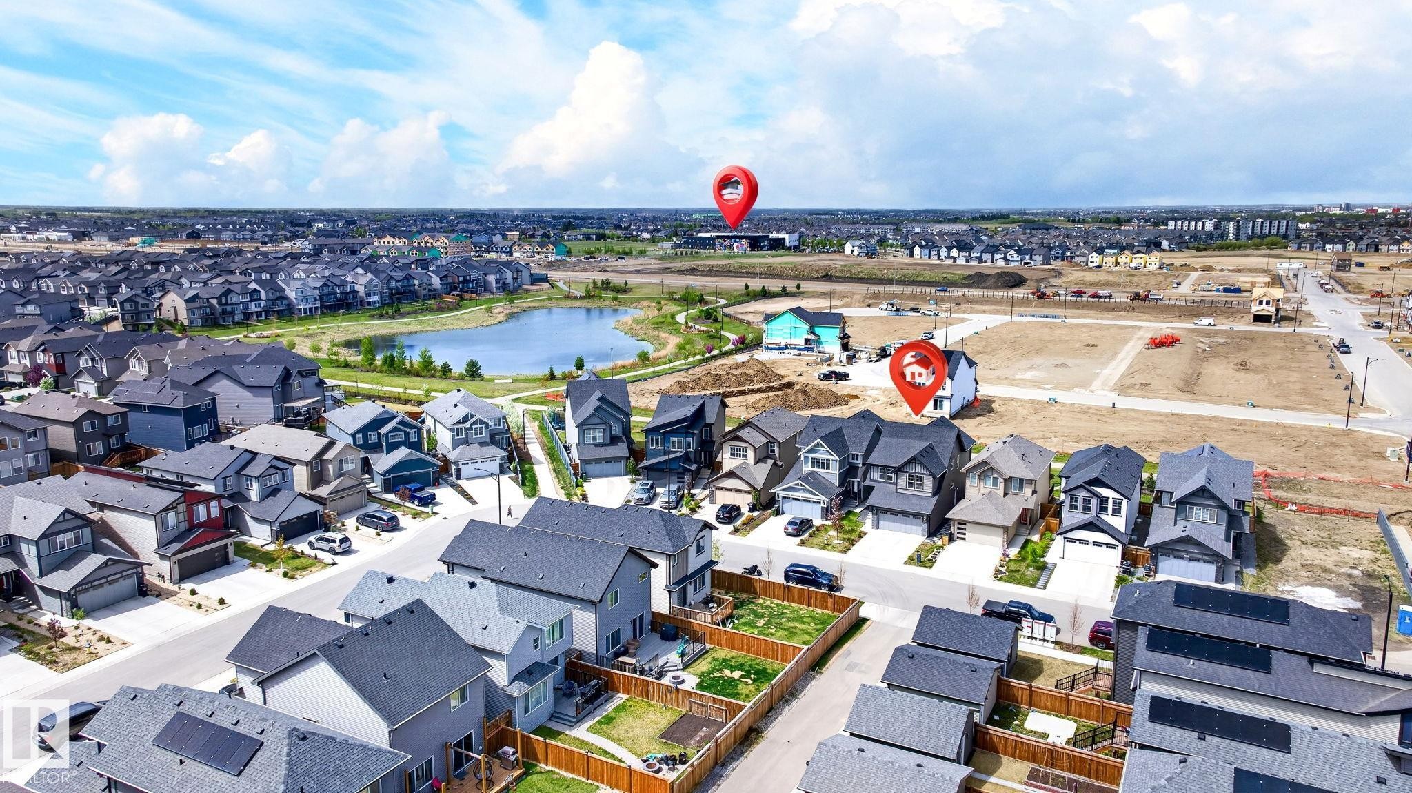 2255 Donaghey Way, Edmonton, AB - Outdoor With View