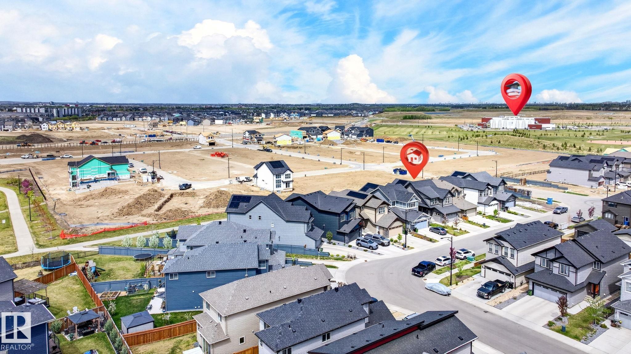 2255 Donaghey Way, Edmonton, AB - Outdoor With View