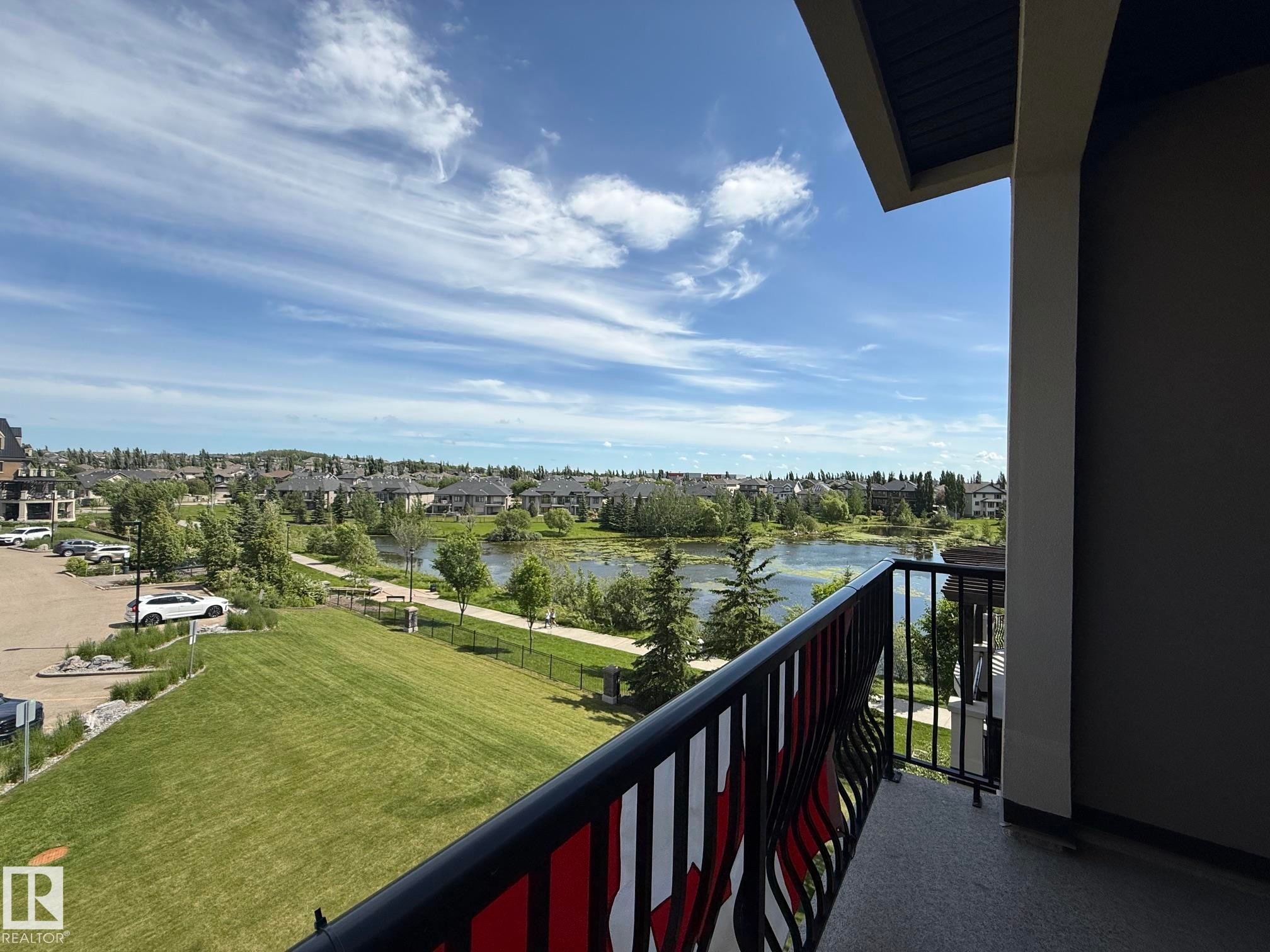 #355 6079 Maynard Wy Nw, Edmonton, AB - Outdoor With View