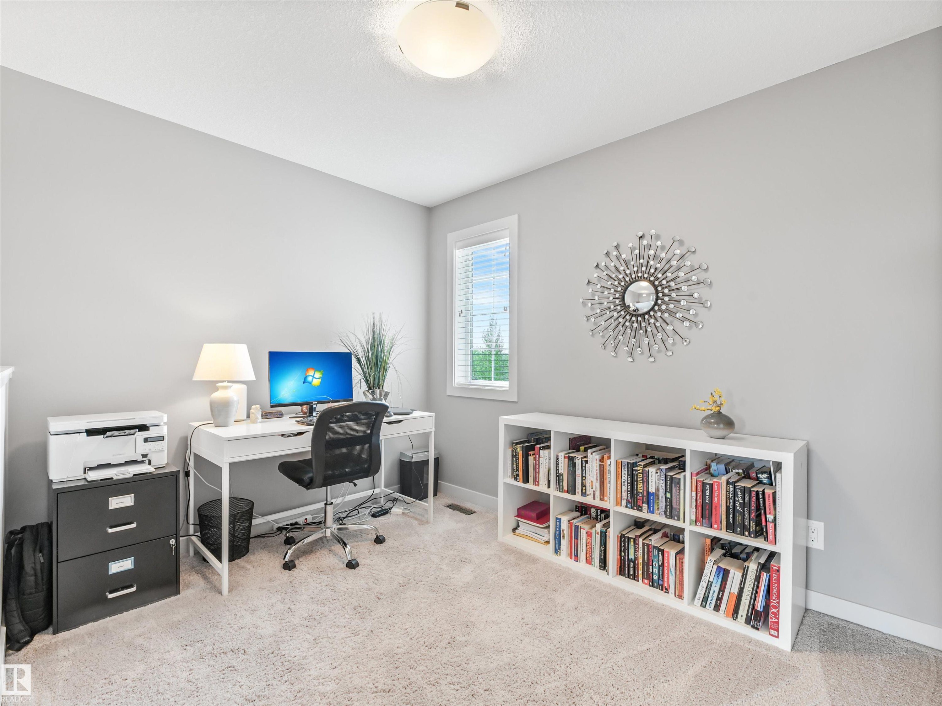 1277 Starling Drive, Edmonton, AB - Indoor Photo Showing Office