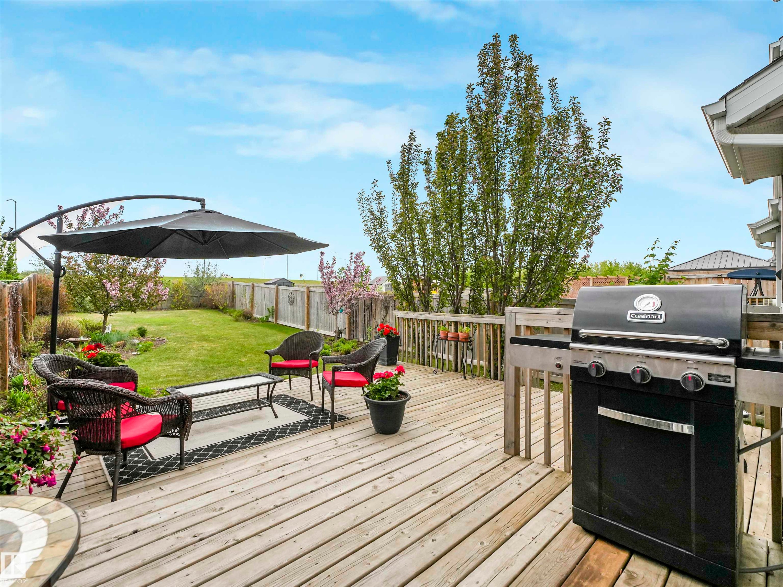 1277 Starling Drive, Edmonton, AB - Outdoor With Deck Patio Veranda