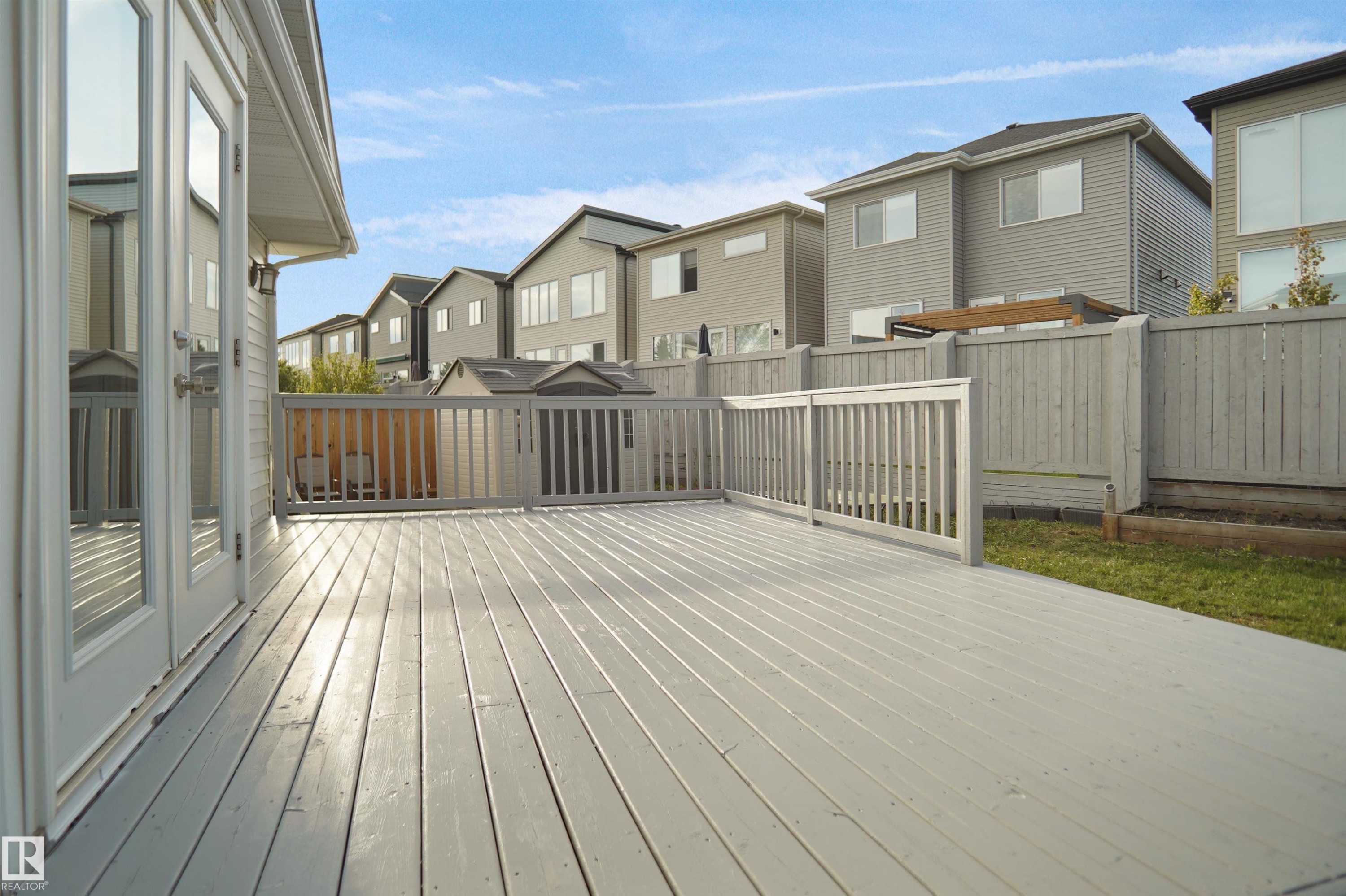 10018 173 Avenue, Edmonton, AB - Outdoor With Deck Patio Veranda With Exterior