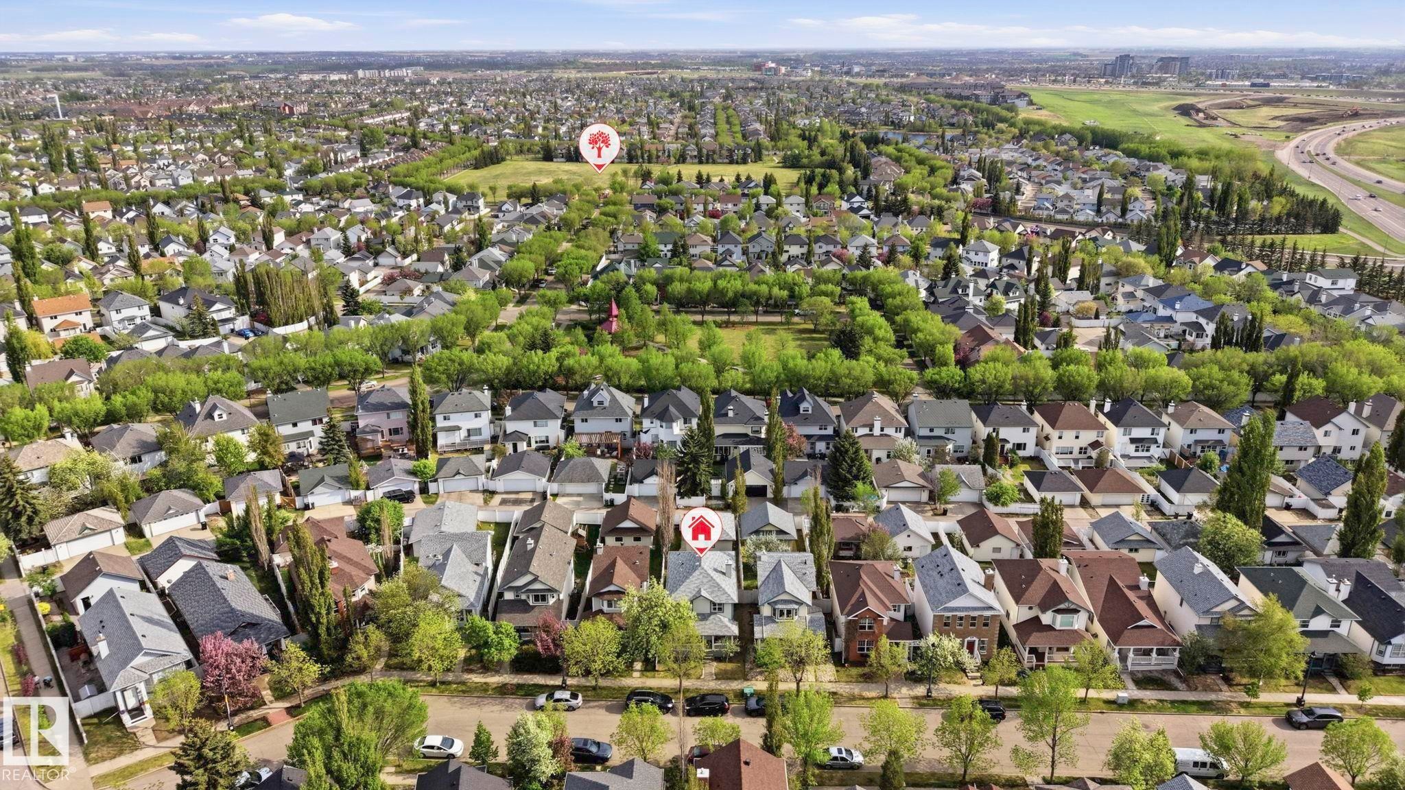 2049 Tanner Wynd Nw, Edmonton, AB - Outdoor With View
