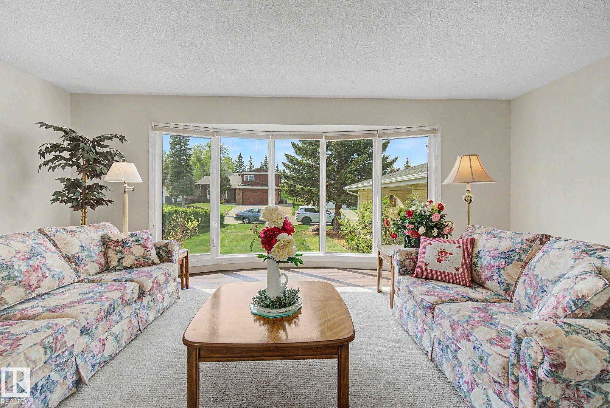 170 Westridge Rd, Edmonton, AB - Indoor Photo Showing Living Room