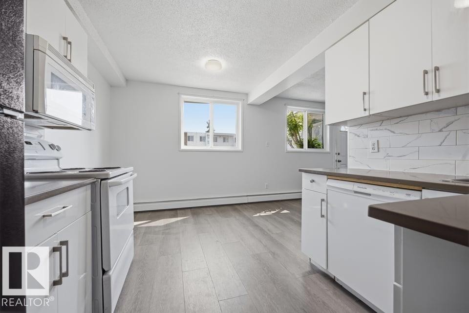 #105 14530 52 St Nw, Edmonton, AB - Indoor Photo Showing Kitchen