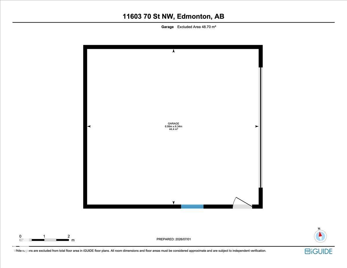 Floor plan - 11603 70 Street Nw, Edmonton, AB