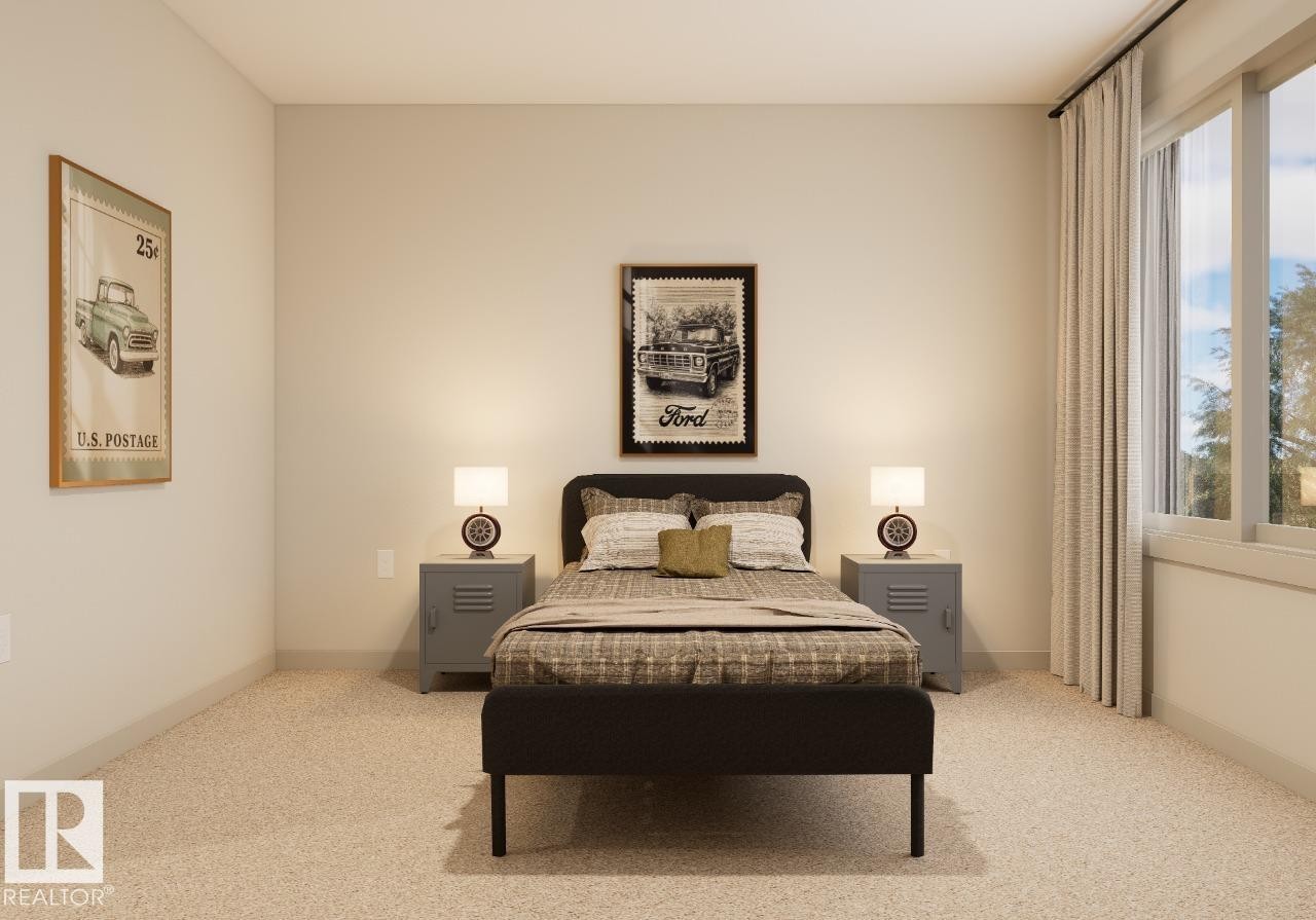 7107 50A Avenue, Beaumont, AB - Indoor Photo Showing Bedroom