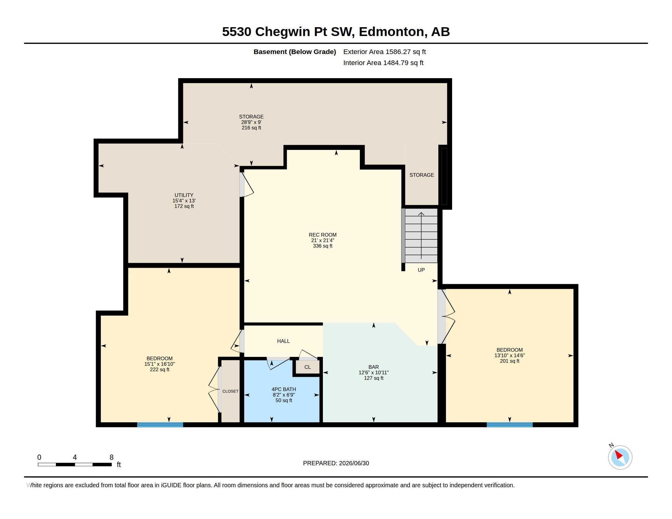 5530 Chegwin Point(E), Edmonton, AB