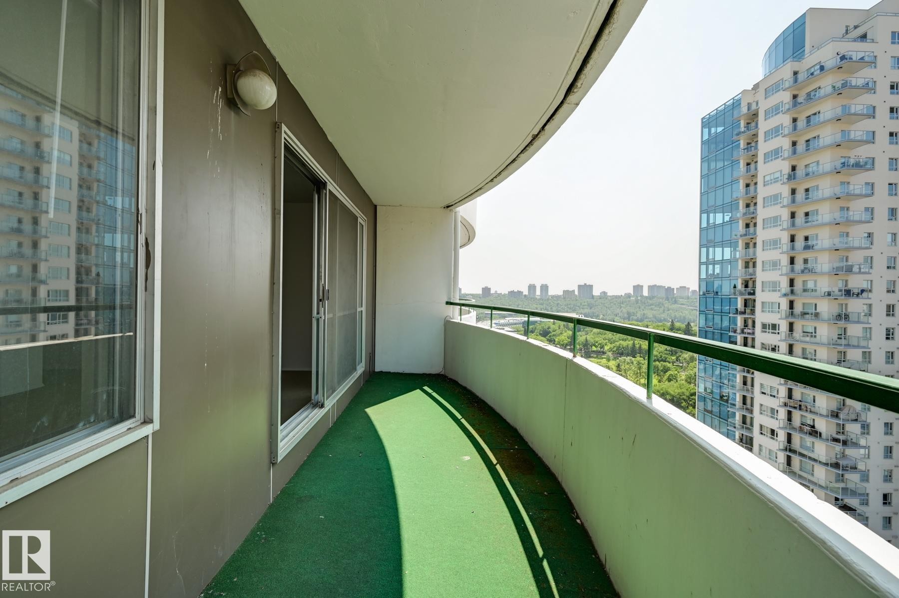 #1502 9725 106 St Nw, Edmonton, AB - Outdoor With Balcony With Exterior