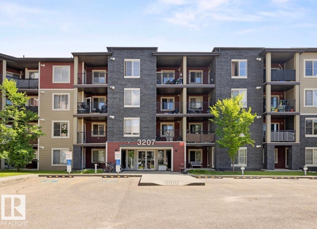 #211 3207 James Mowatt Trail Sw, Edmonton, AB - Outdoor With Balcony With Facade