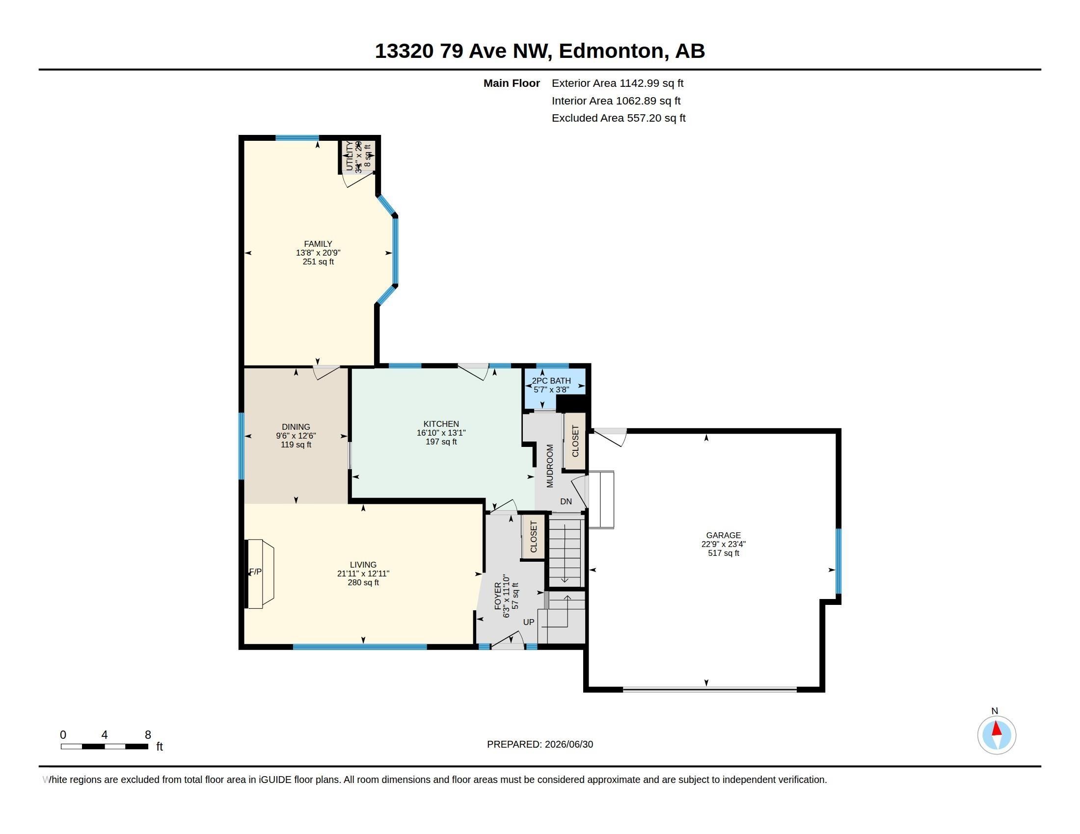 Floor plan - 13320 79 Avenue Nw, Edmonton, AB - Other