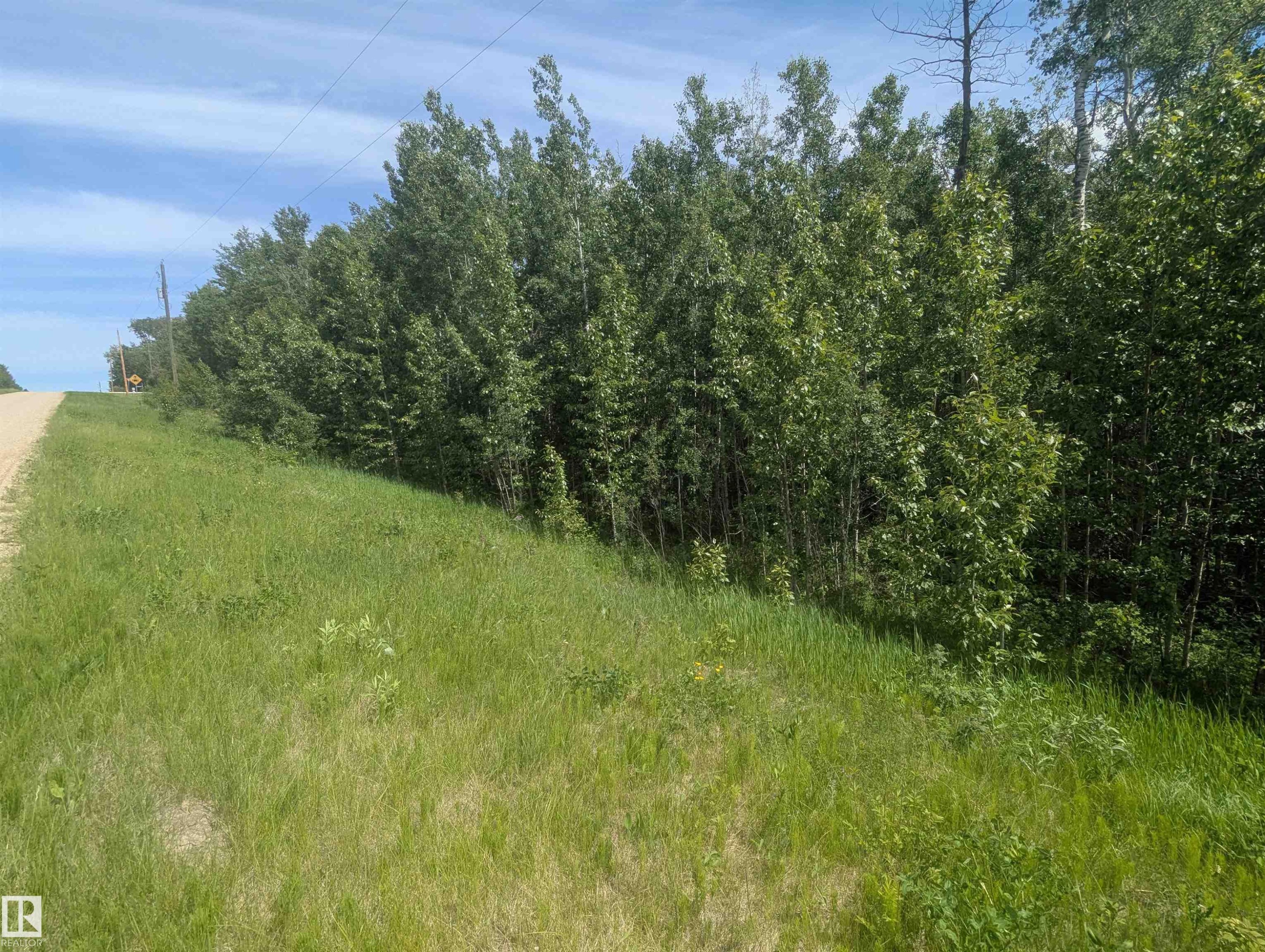 Expansive green space featuring natural foliage and a dirt road - #38 56110 Rge Road 13, Rural Lac Ste. Anne County, AB