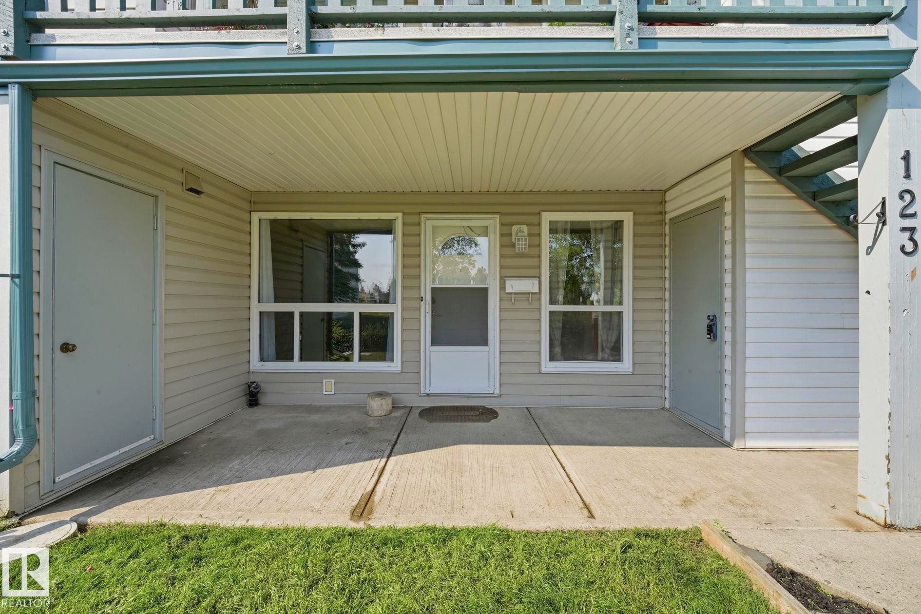 #123 2703 79 St Nw, Edmonton, AB - Outdoor With Deck Patio Veranda With Exterior