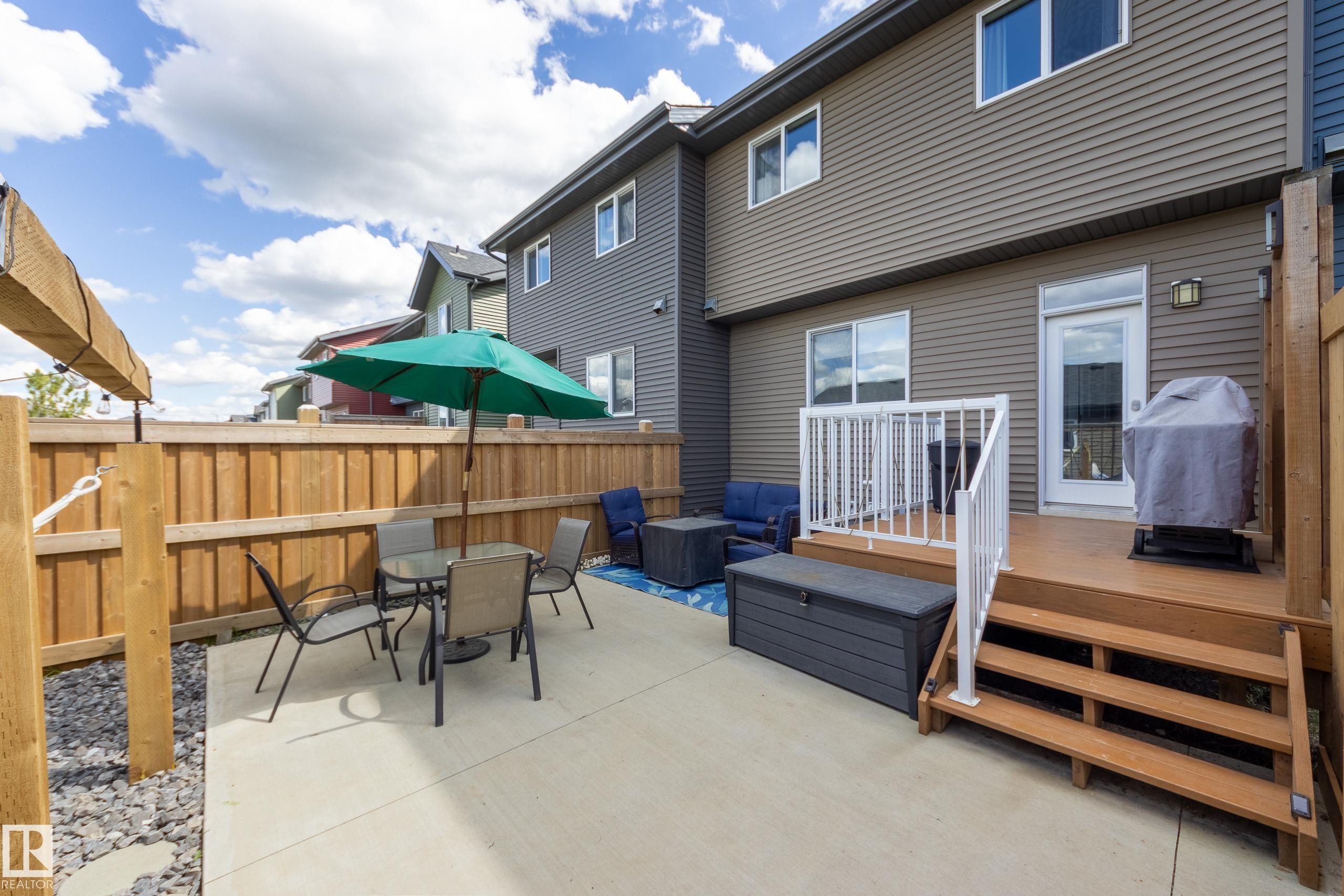 1192 Rosenthal Boulevard Nw, Edmonton, AB - Outdoor With Deck Patio Veranda With Exterior