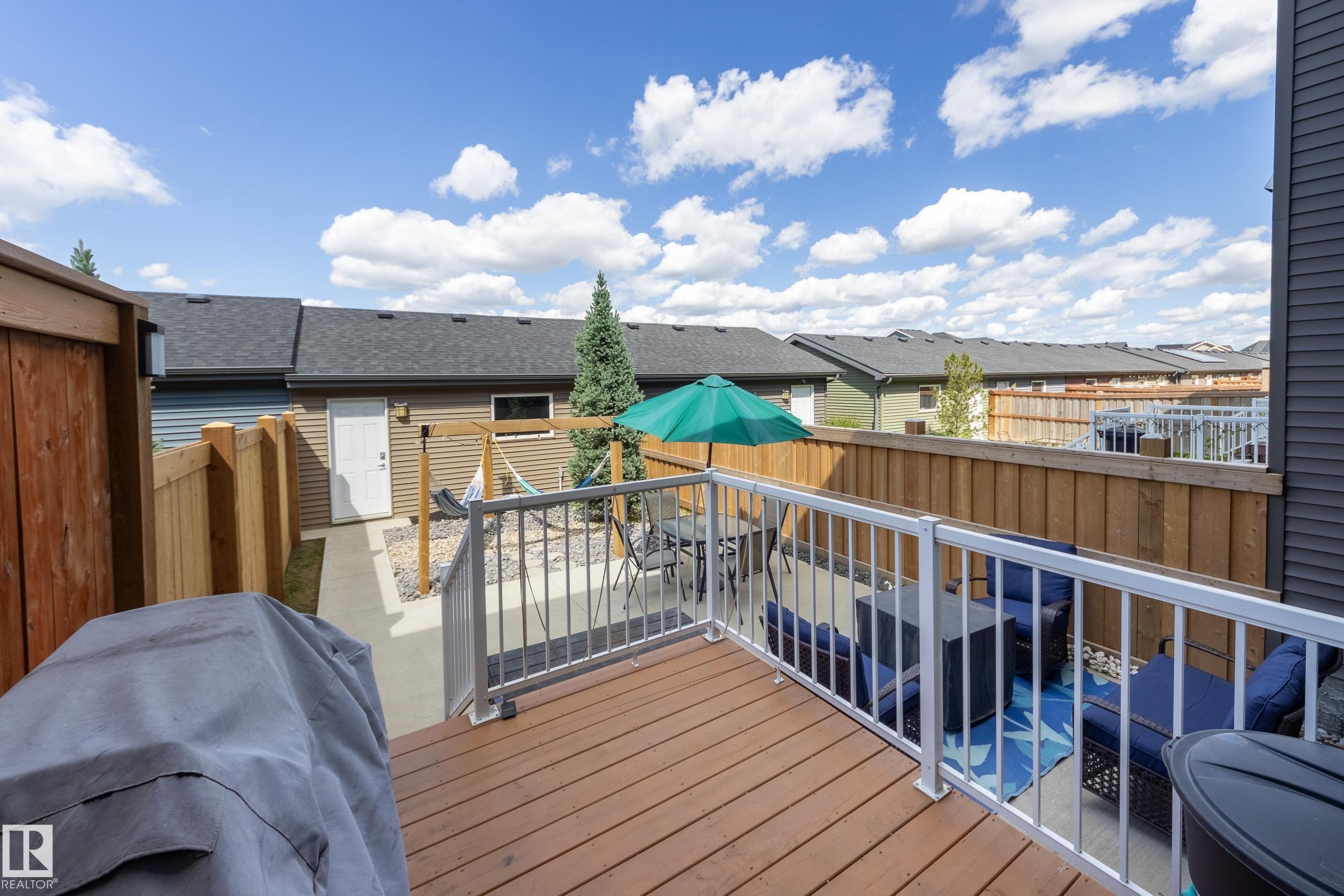 1192 Rosenthal Boulevard Nw, Edmonton, AB - Outdoor With Deck Patio Veranda With Exterior