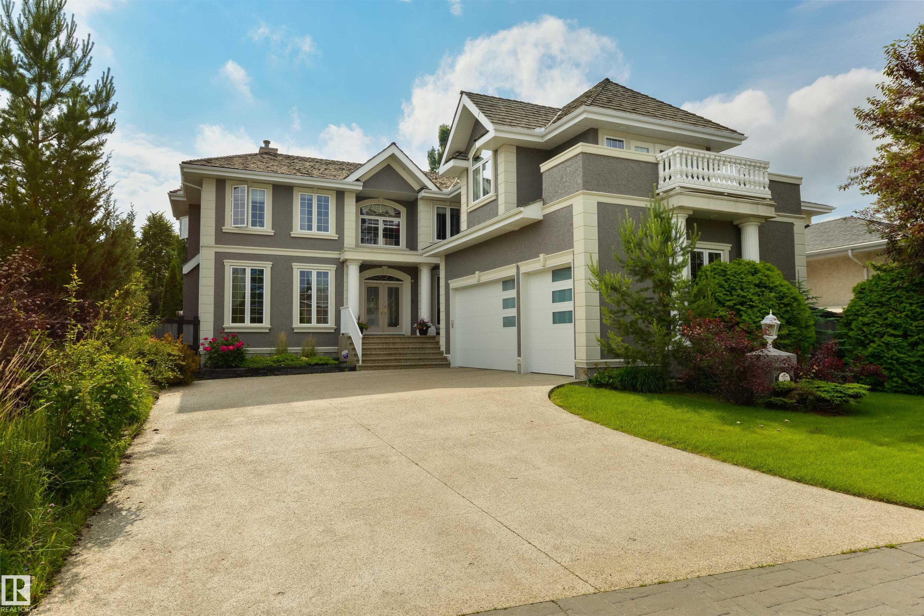 727 Hetu Lane Nw, Edmonton, AB - Outdoor With Balcony With Facade