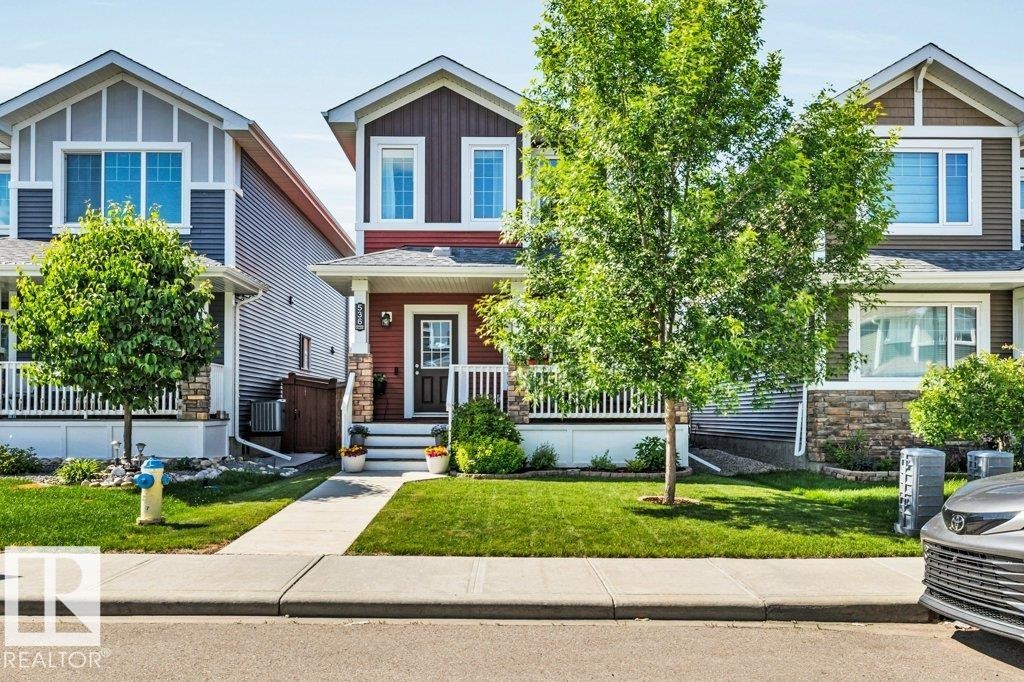536 Ebbers Way Nw, Edmonton, AB - Outdoor With Facade